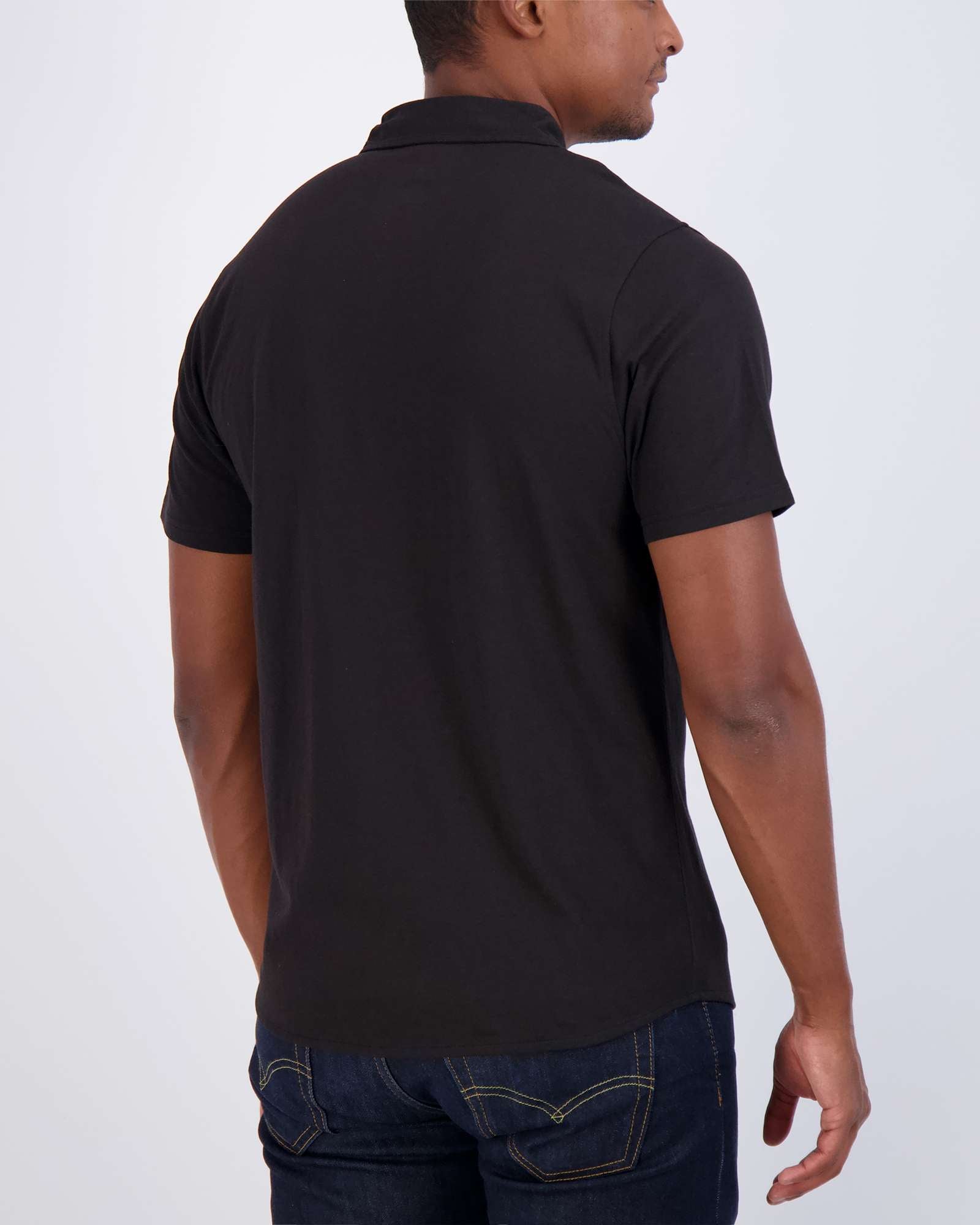 3 Pack: Men's Regular Fit Short Sleeve Button Down Shirt (Available in Big & Tall)