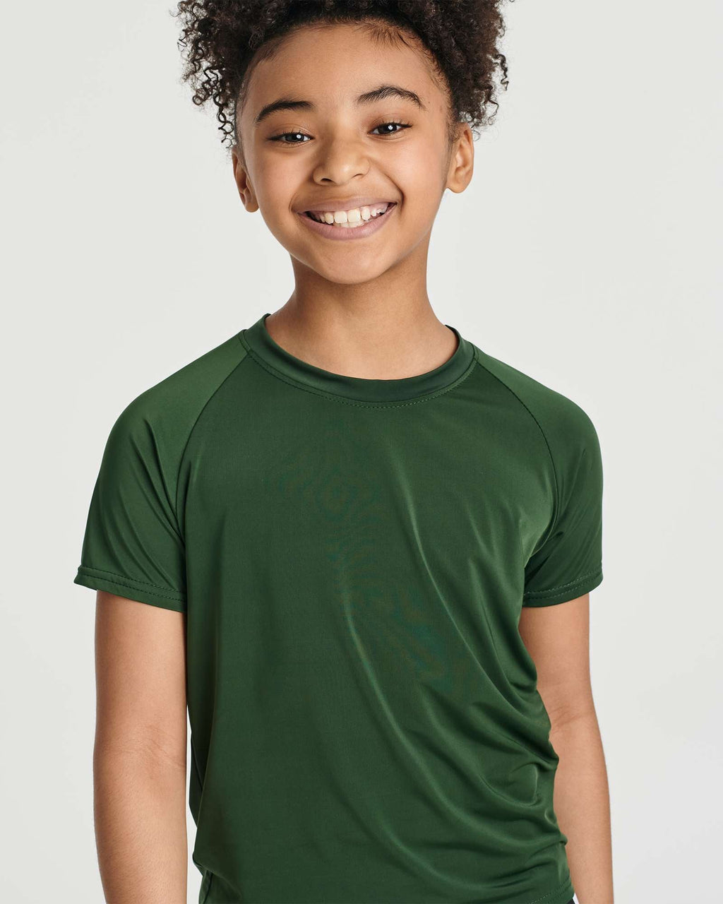 5 Pack: Girls' Short Sleeve UPF Rashguard Shirt