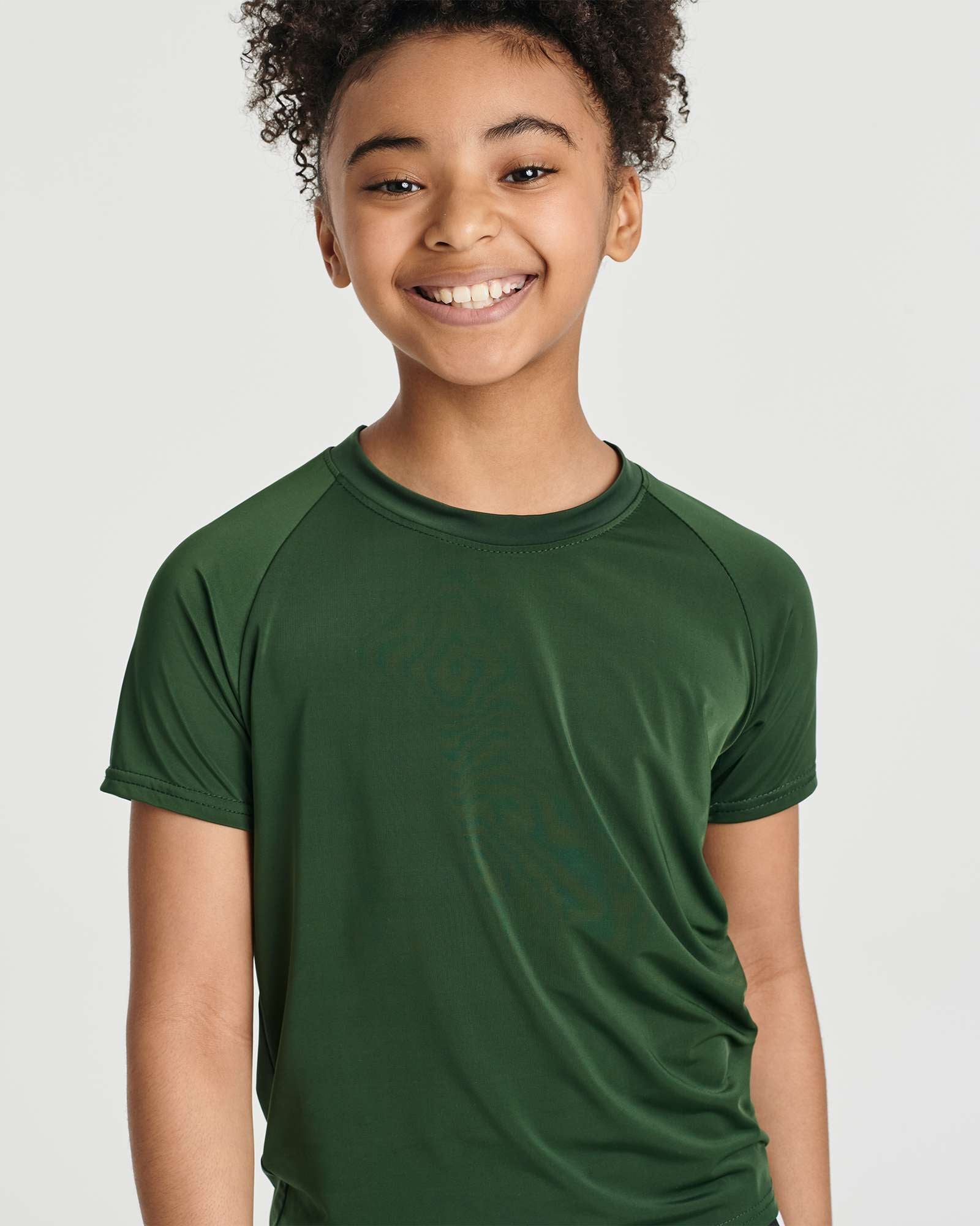 5 Pack: Girls' Short Sleeve UPF Rashguard Shirt