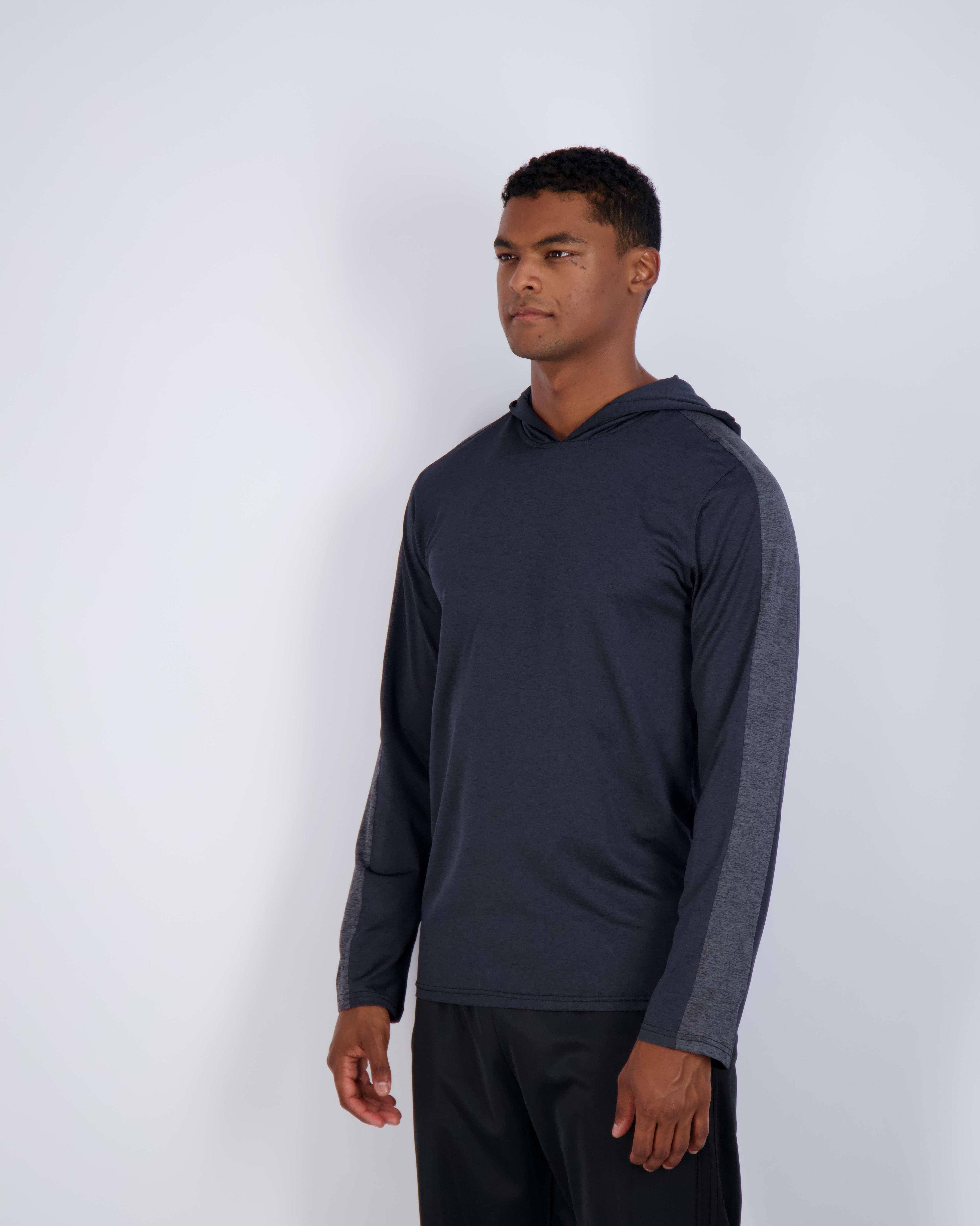 3 Pack: Mens Dry Fit Active Hoodie Pullover Sweatshirt