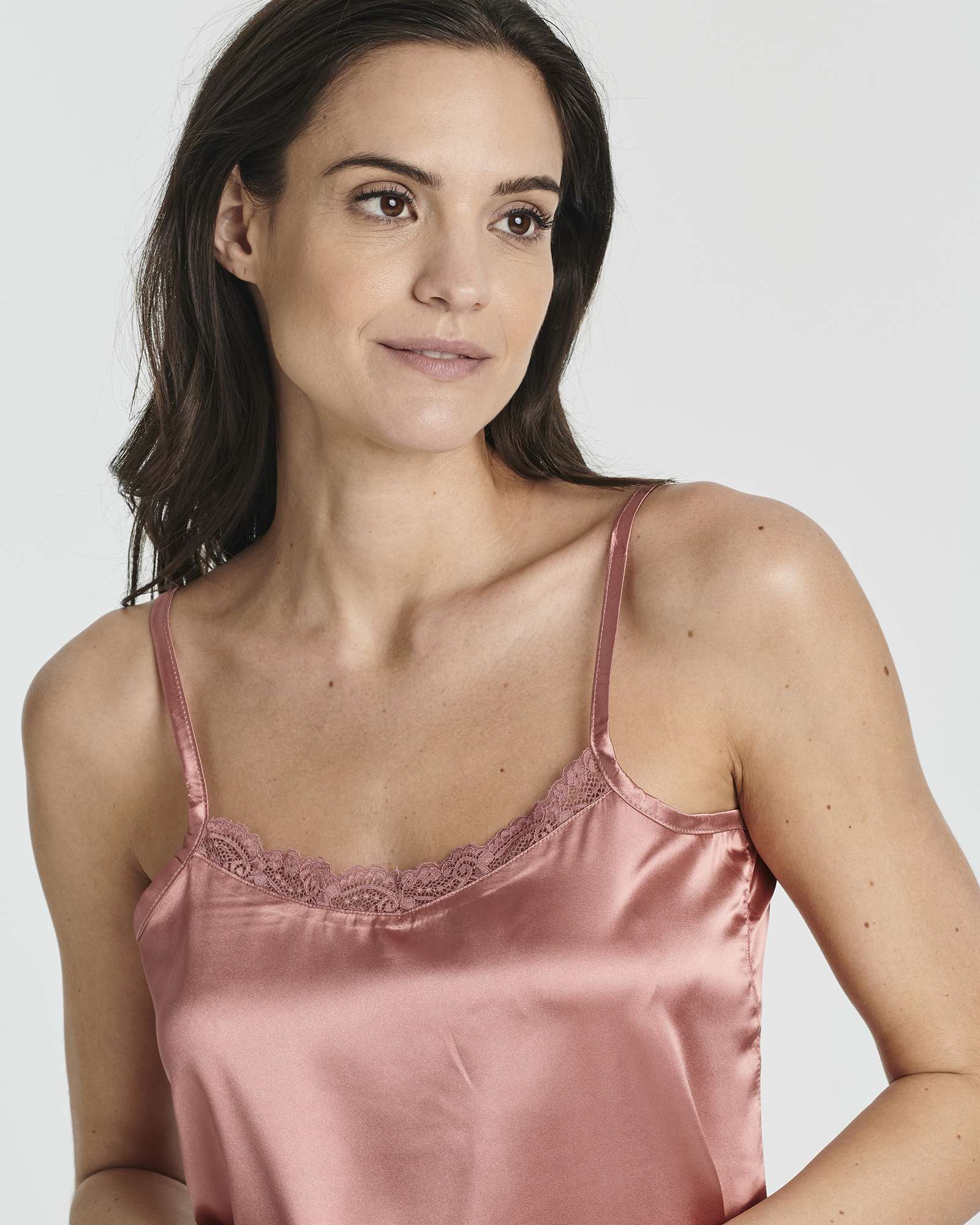 3 Pack: Women's Silk Satin Cami Pajama Set With Shorts Lace Trim Lingerie Sleepwear