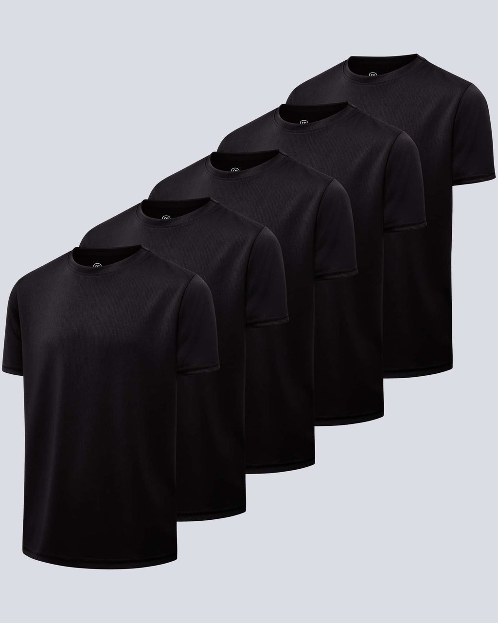 5 Pack: Boys Mesh Active Short-Sleeve T-Shirt