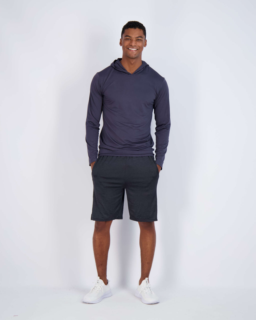 3 Pack: Mens Dry Fit Active Hoodie Pullover Sweatshirt