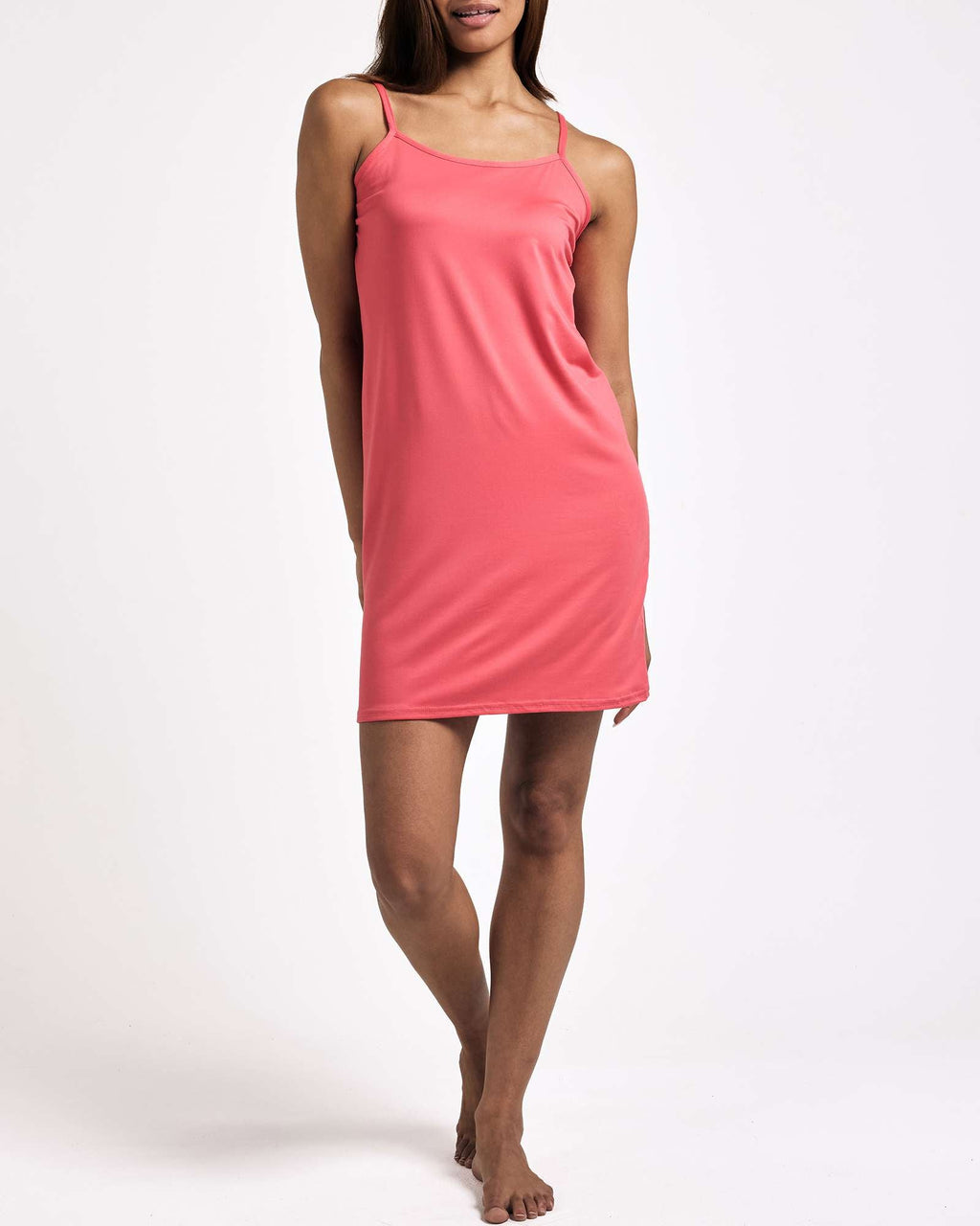 3 Pack: Women's Cami Sleeveless Night Gown (Available In Plus Size)