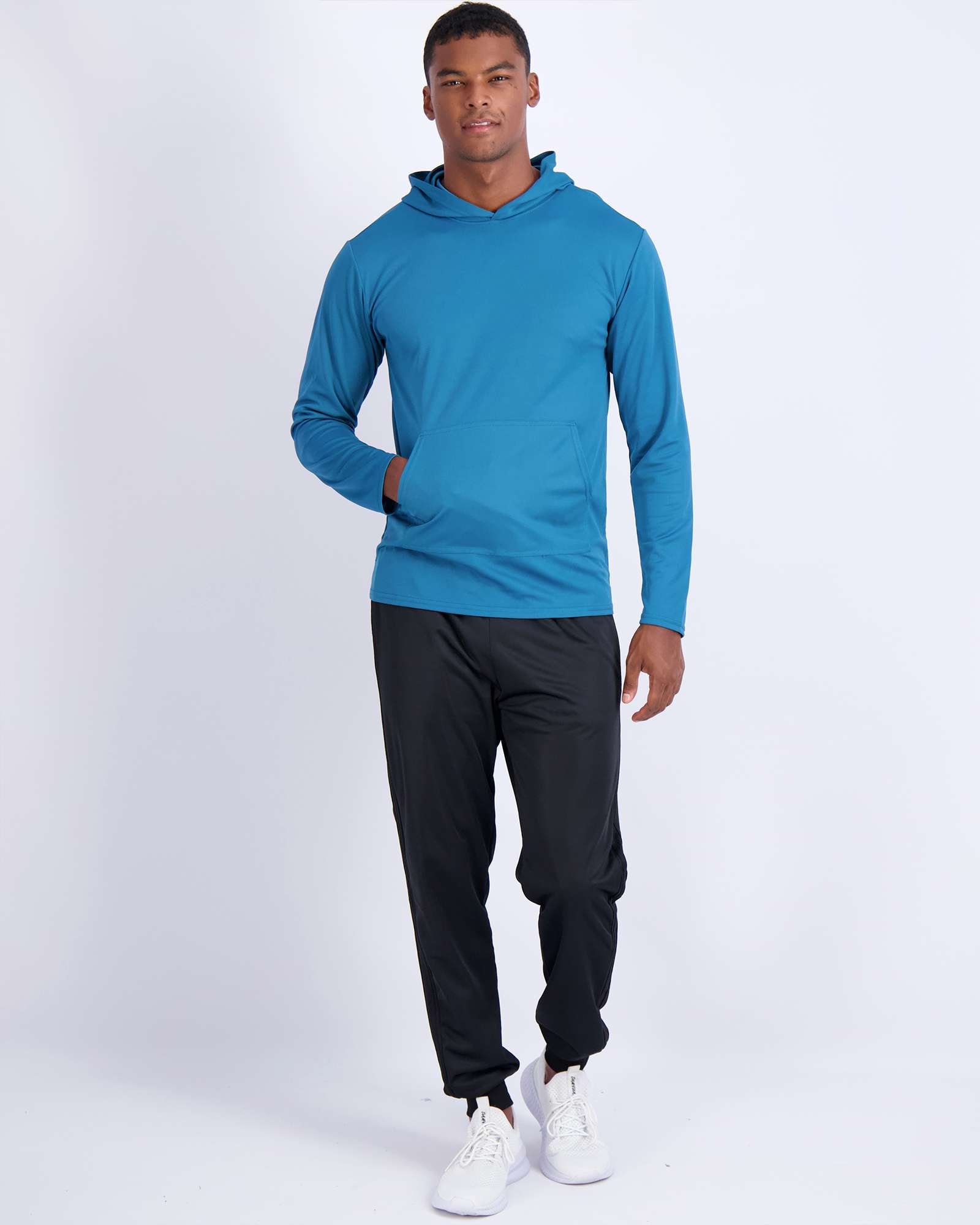 3 Pack: Mens Mesh Pullover Hoodie