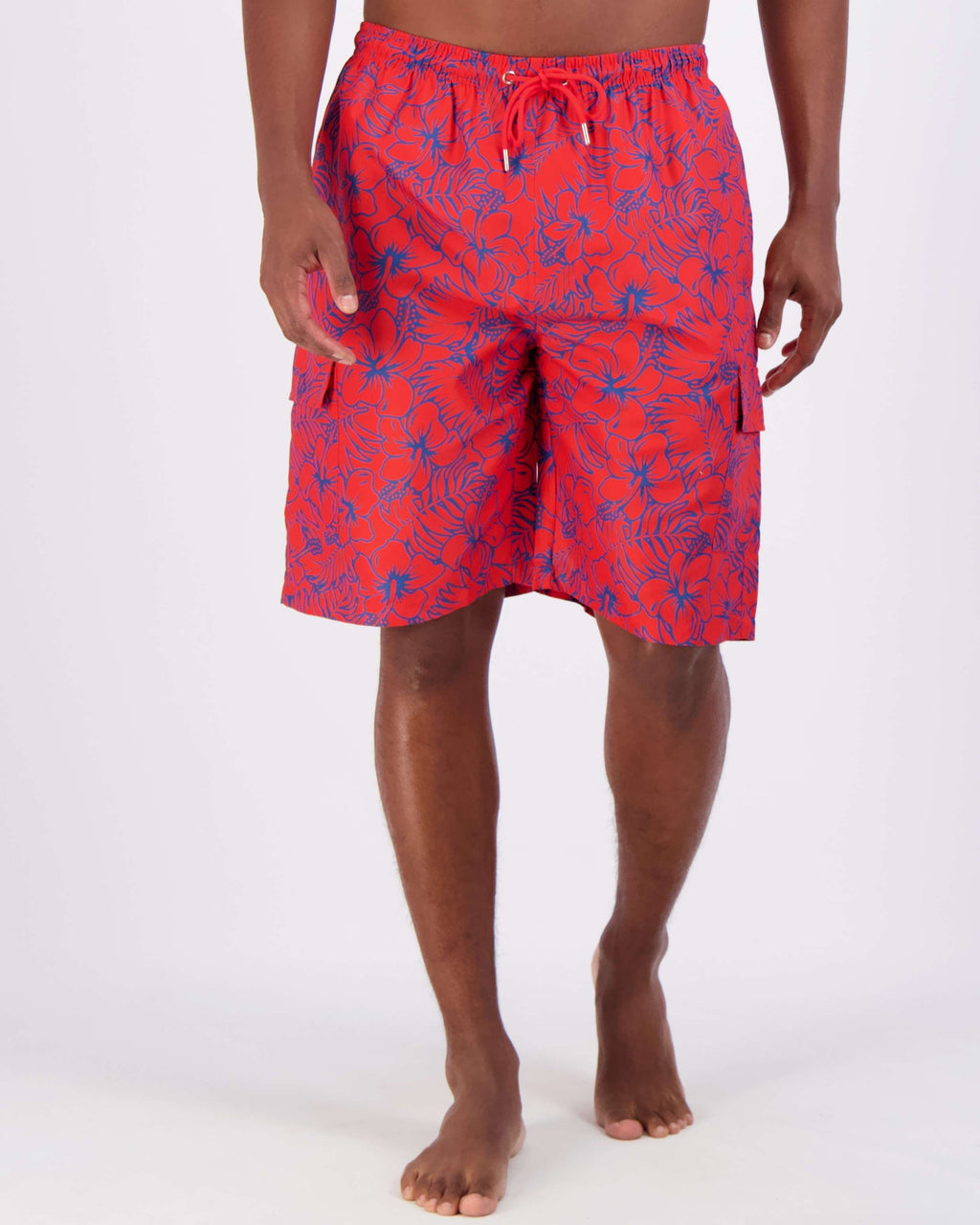 3 Pack: Men's Swim Trunks with Cargo Pockets (Available In Big & Tall)
