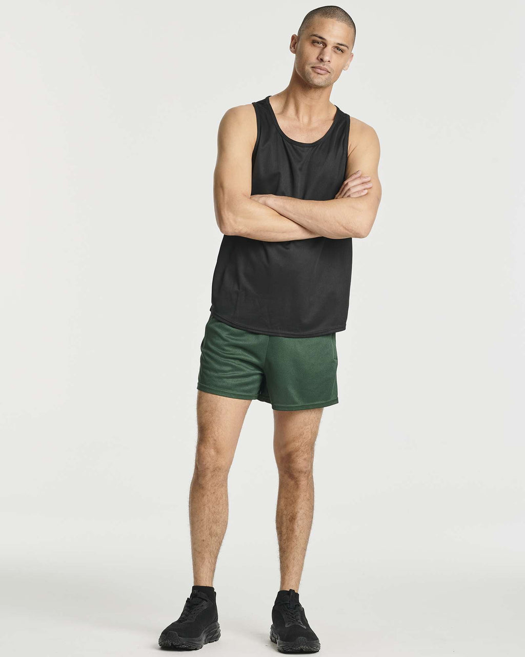 4 Pack: Men's 3" Mesh Running Shorts