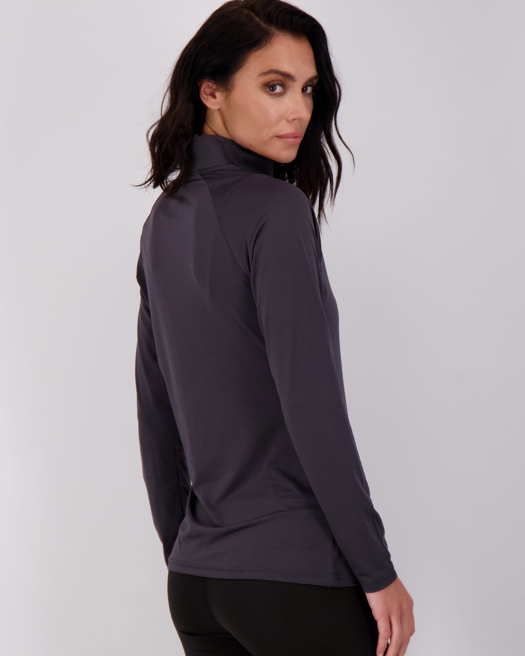 3 Pack: Womens Dry-Fit Active Long Sleeve Quarter Zip