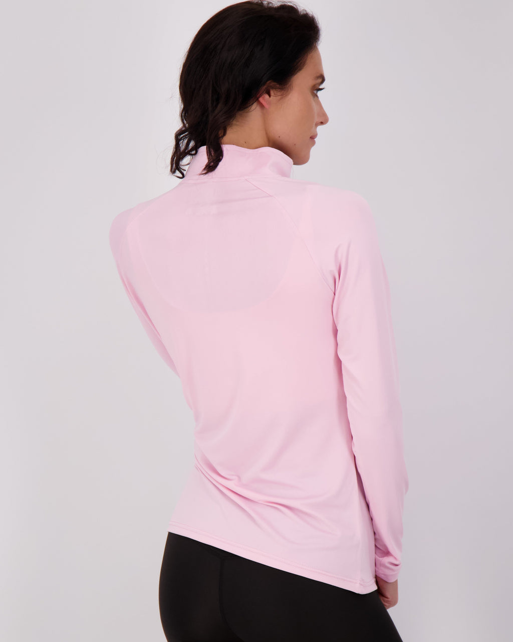 3 Pack: Womens Dry-Fit Active Long Sleeve Quarter Zip