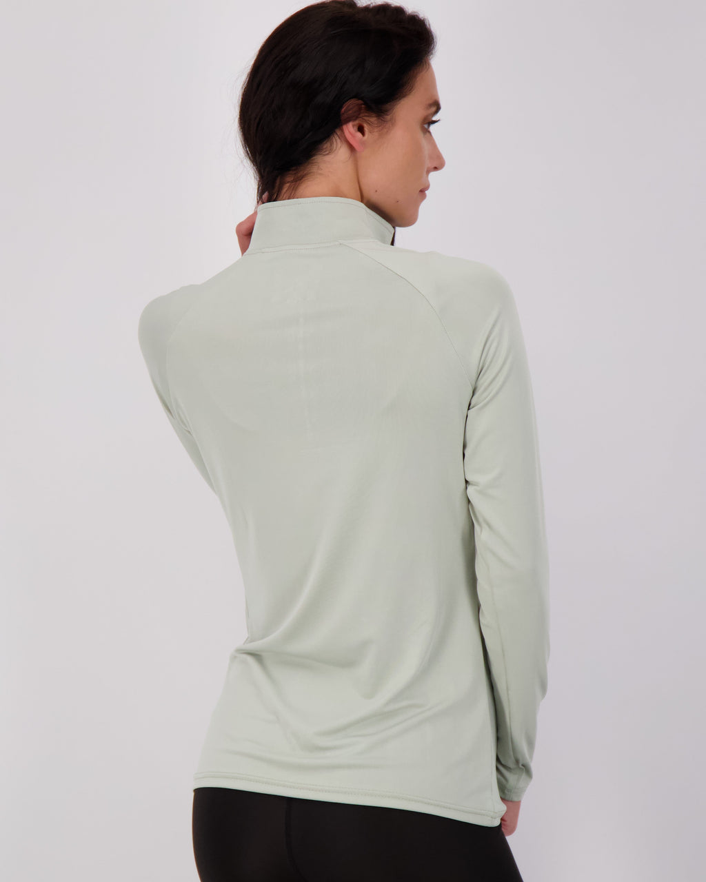 3 Pack: Womens Dry-Fit Active Long Sleeve Quarter Zip