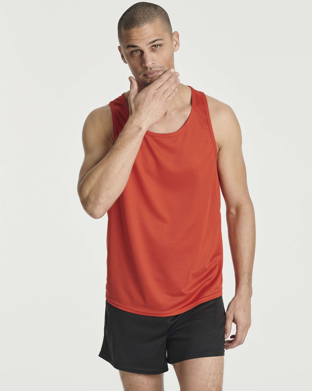 5 Pack: Men's Mesh Y-Back Muscle Tank Top (Available in Big & Tall)