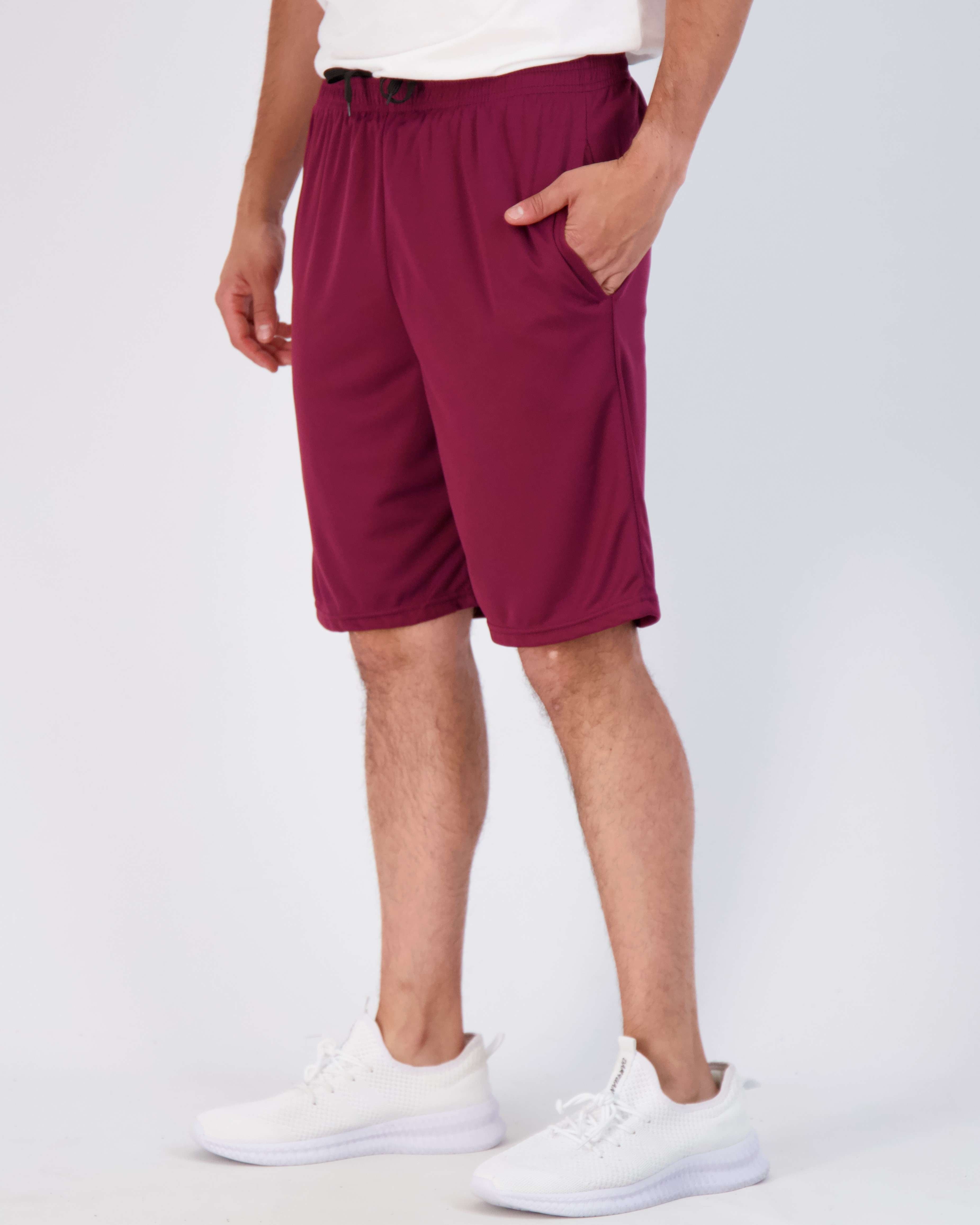 5 Pack: Men's Mesh Athletic Gym Shorts