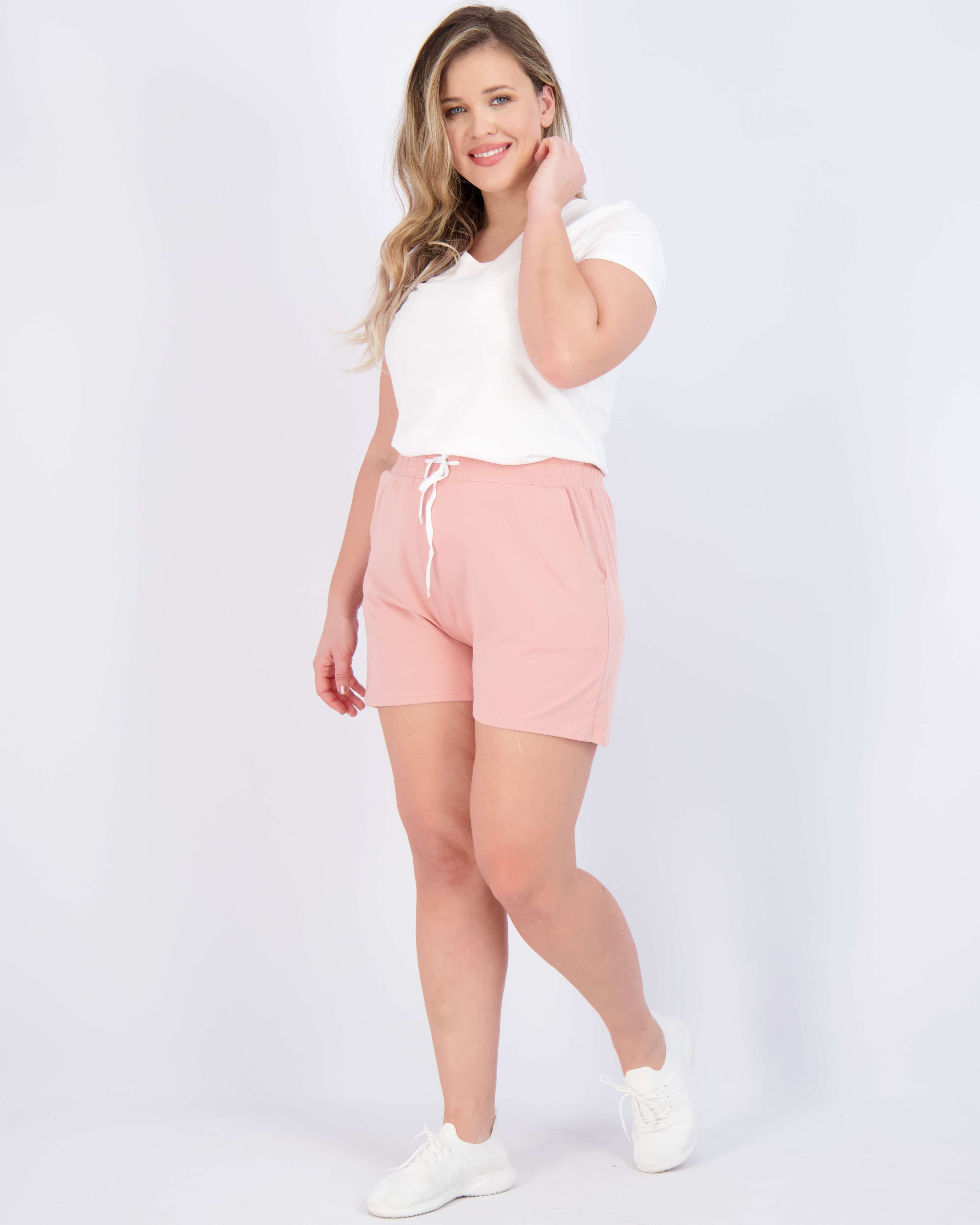 3 Pack: Womens Plus Super-Soft Lounge Shorts