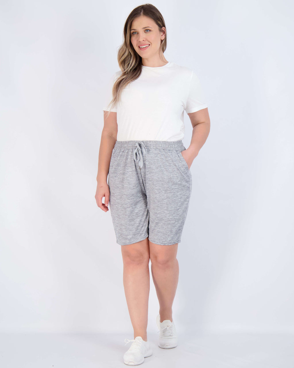 4 Pack: Womens Dry-Fit 7" Bermuda Shorts