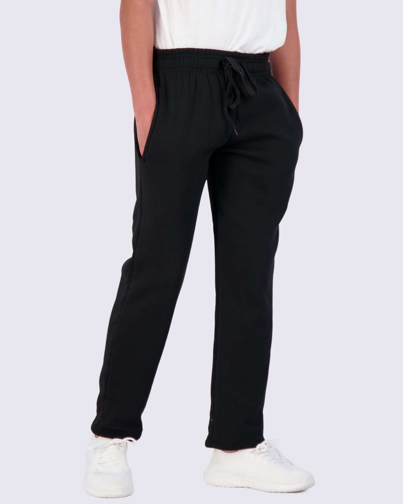 3 Pack: Boys Fleece Open Bottom Sweatpants