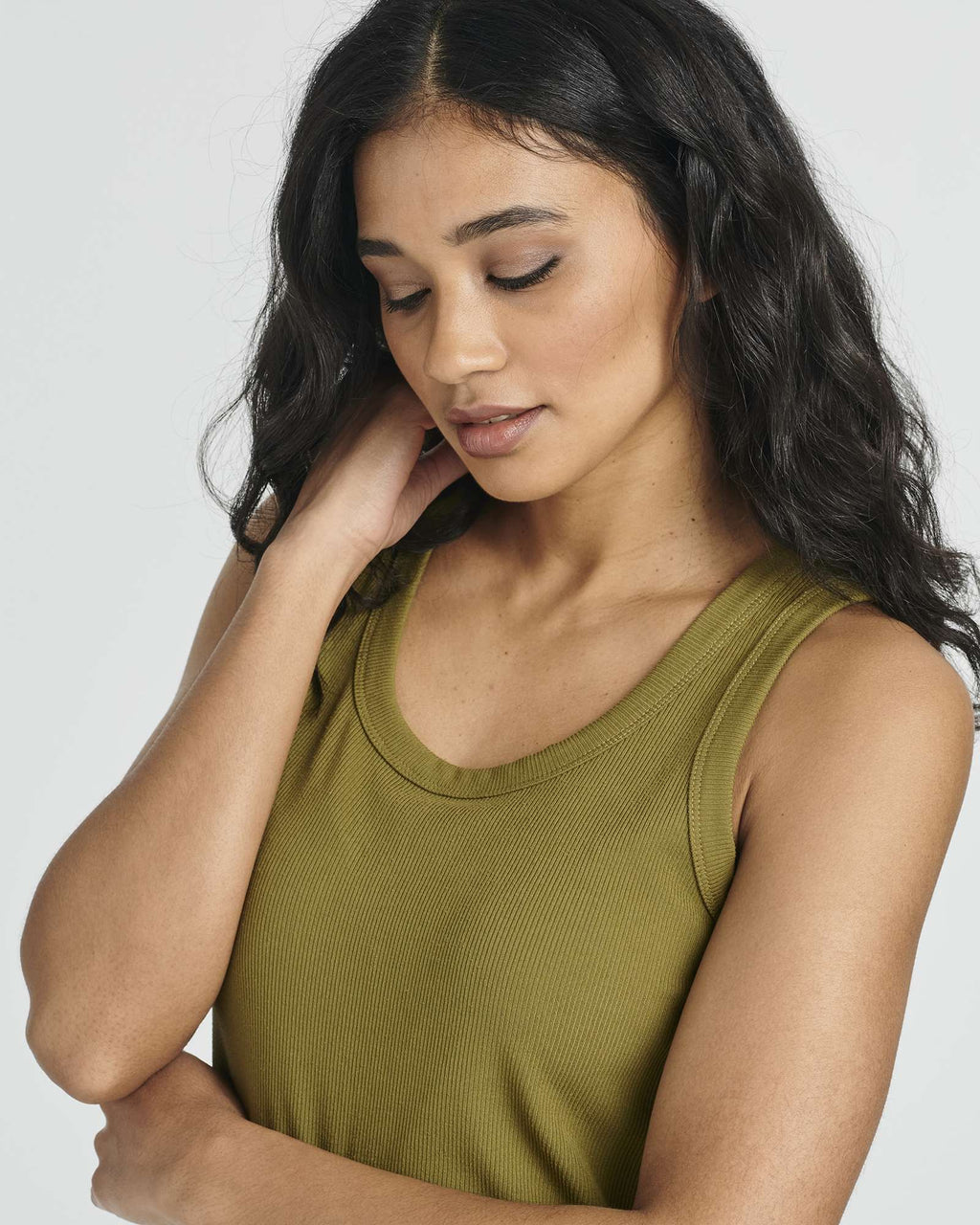 3 Pack: Women's Ribbed Knit Sleeveless Crew Neck Dress