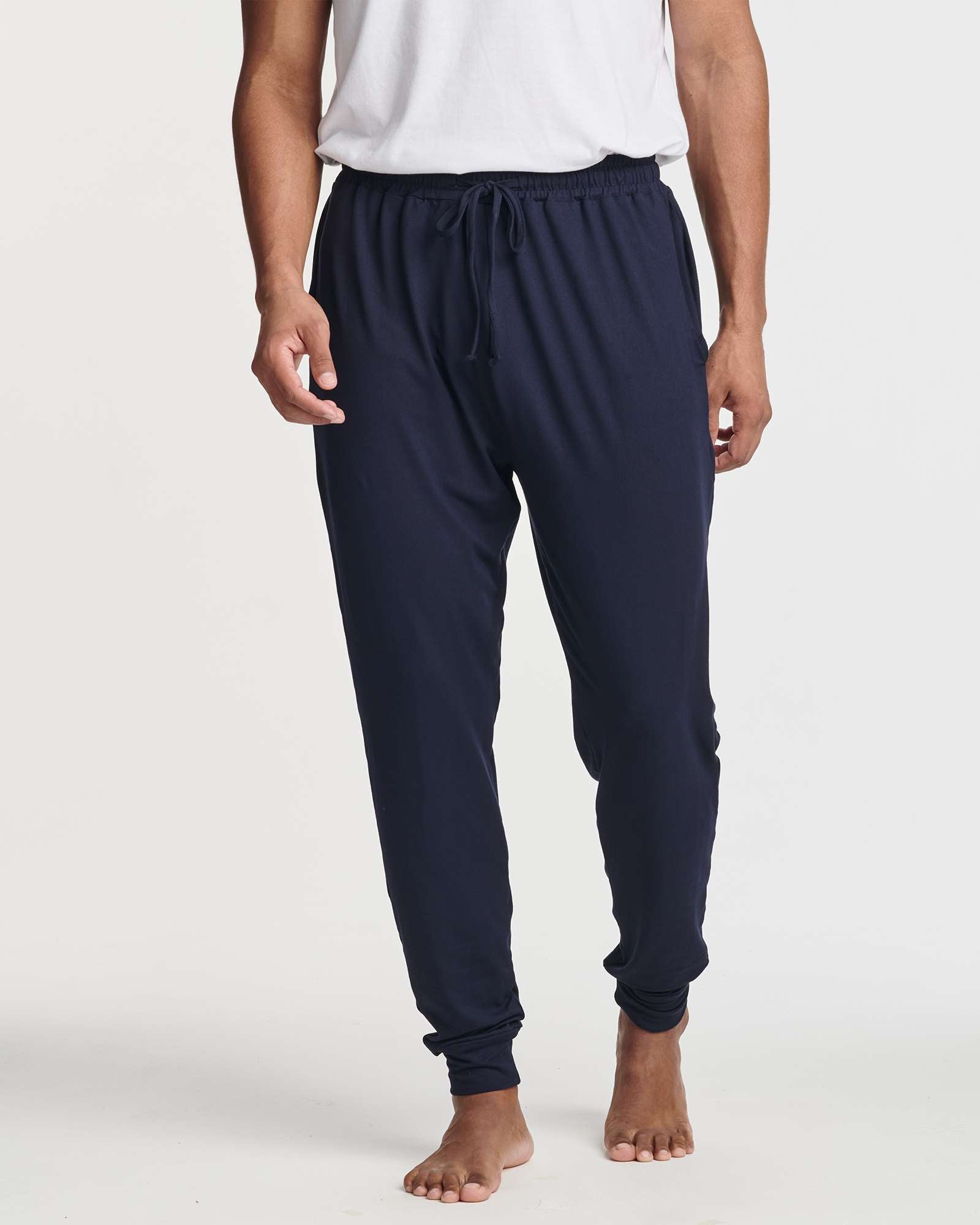 3 Pack: Men's Soft Lounge Sleep Joggers