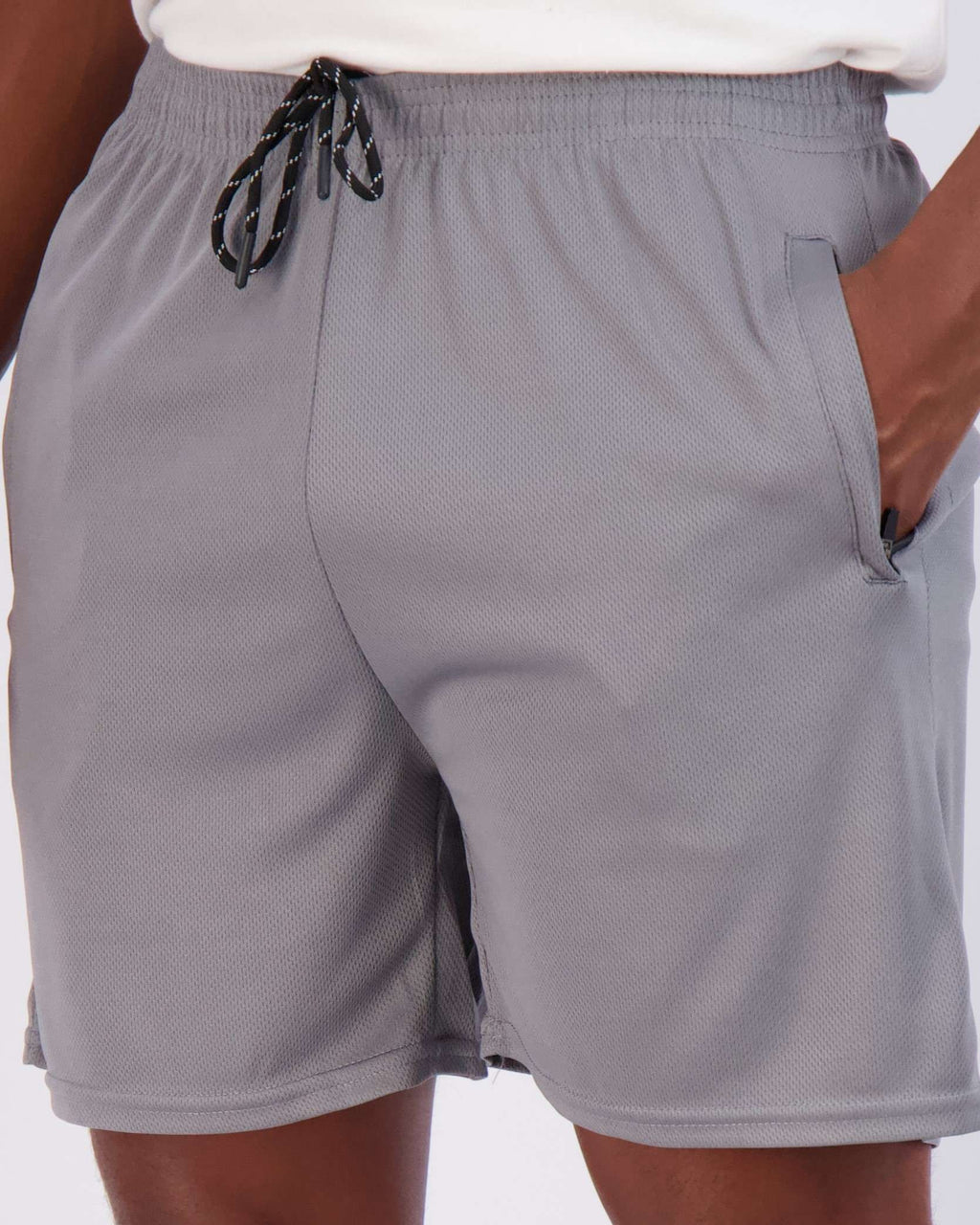 4 Pack: Men's 5" Mesh Running Shorts with Zipper Pockets