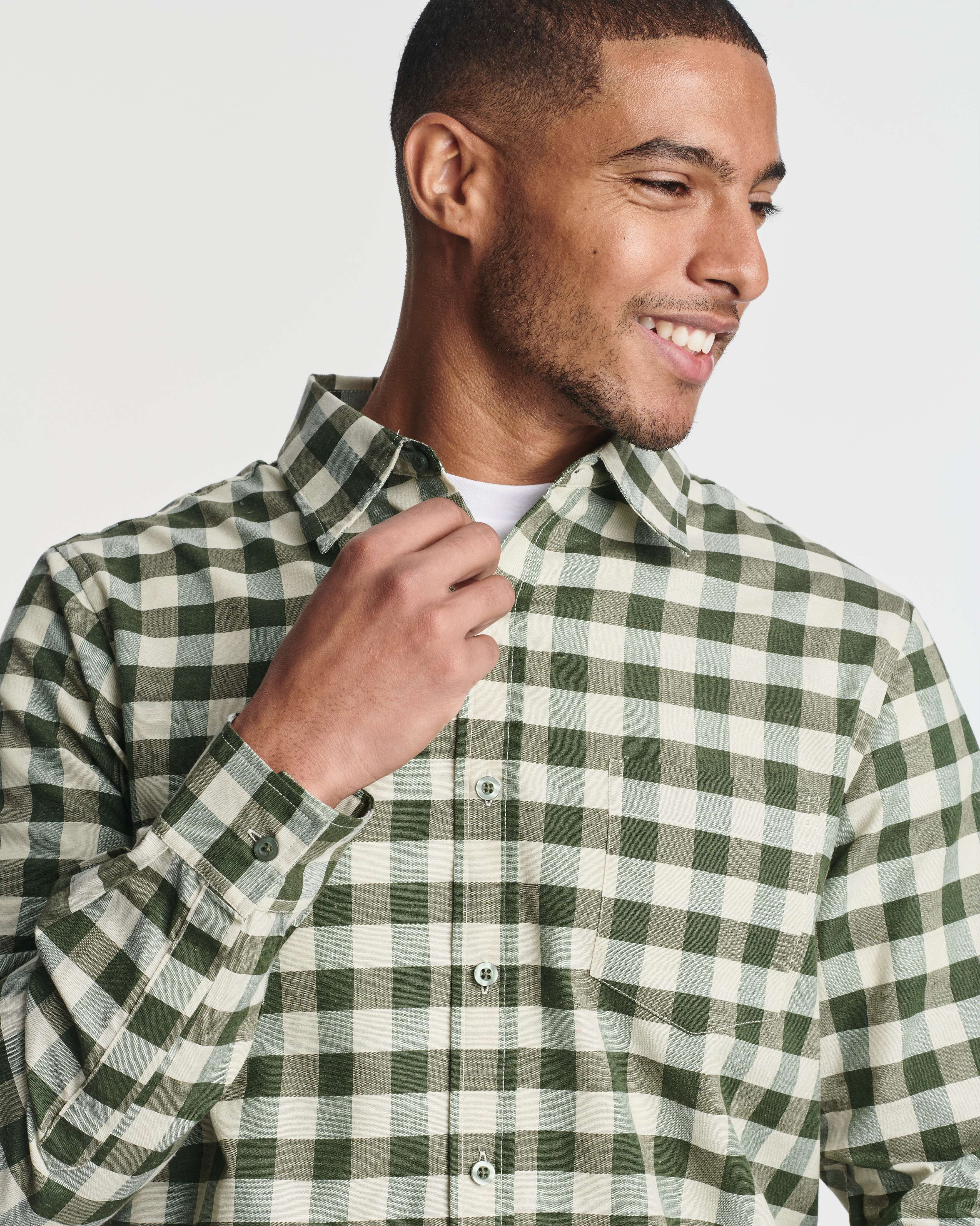 3 Pack: Men's Regular-Fit Long Sleeve Poplin Shirt (Available in Big & Tall)