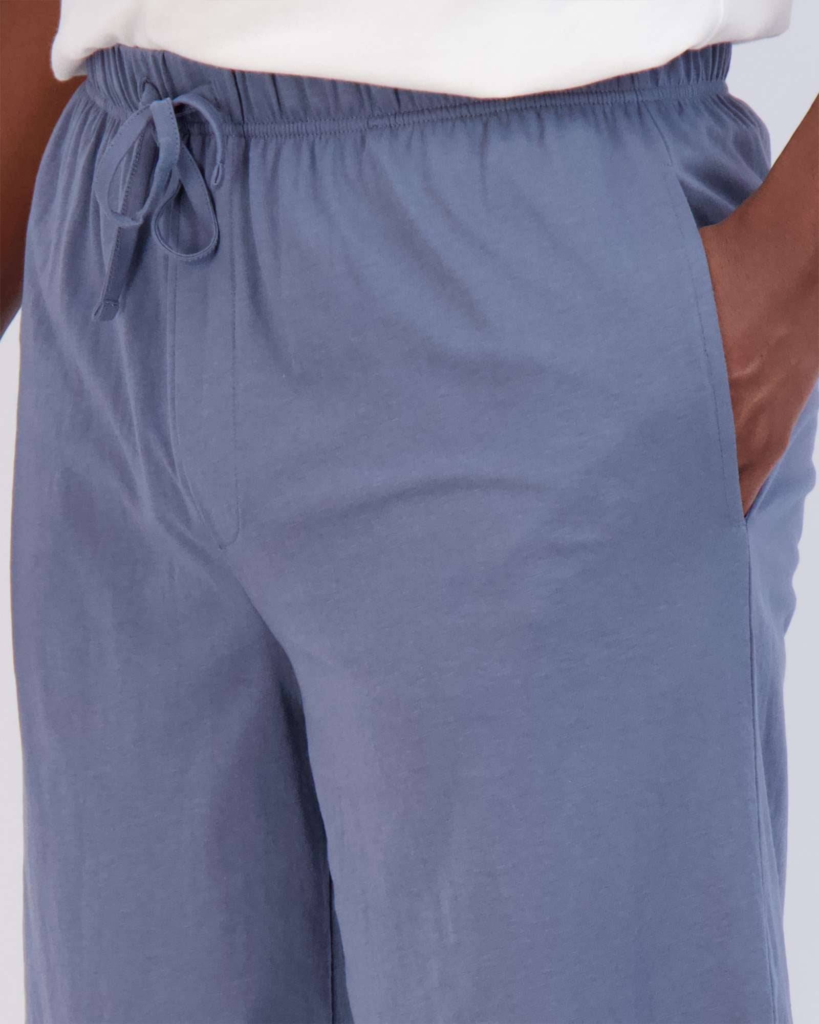 3 Pack:Mens Cotton Sleep Pajama Lounge Shorts