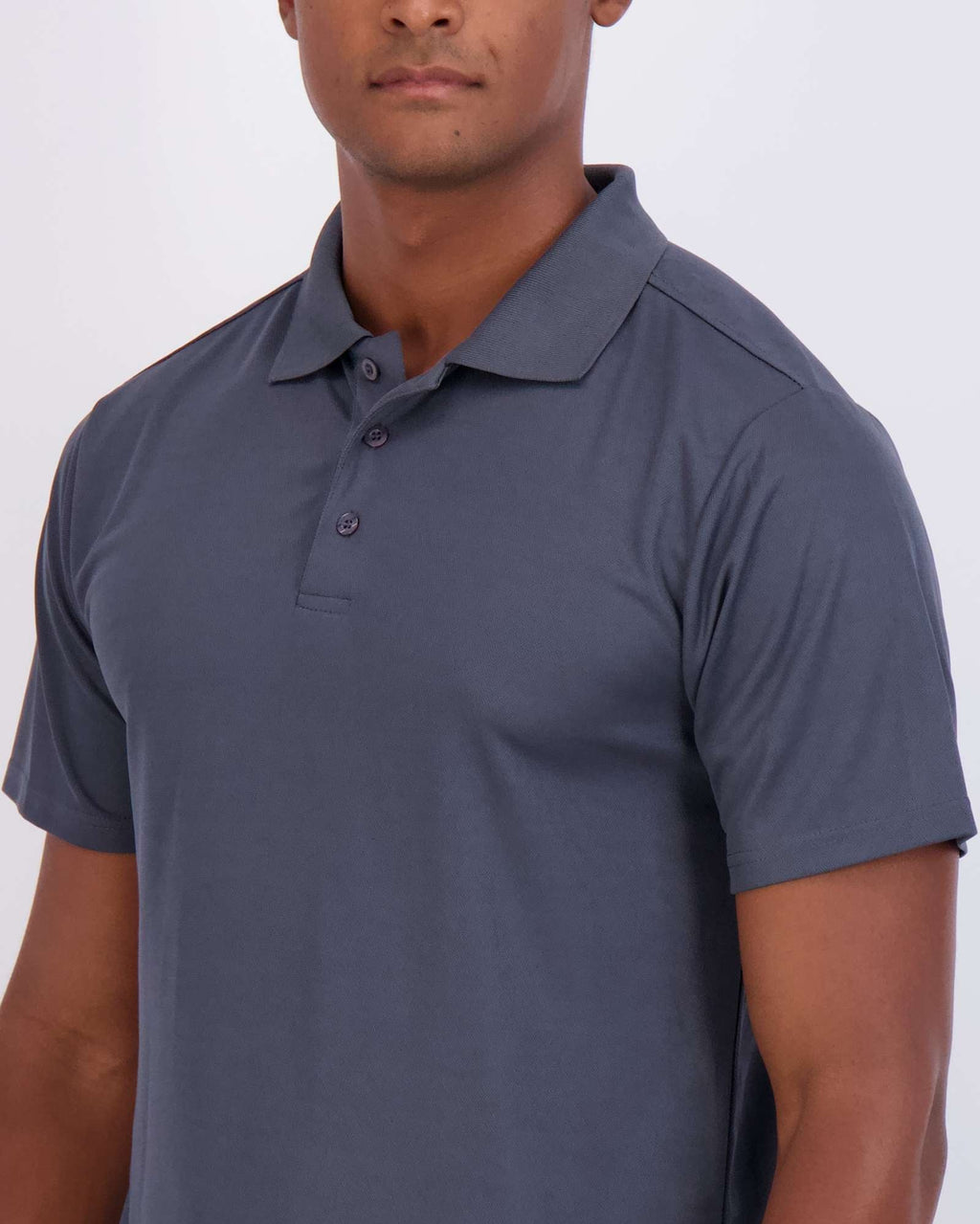 3 Pack: Mens Quick-Dry Short Sleeve Performance Polo Shirt