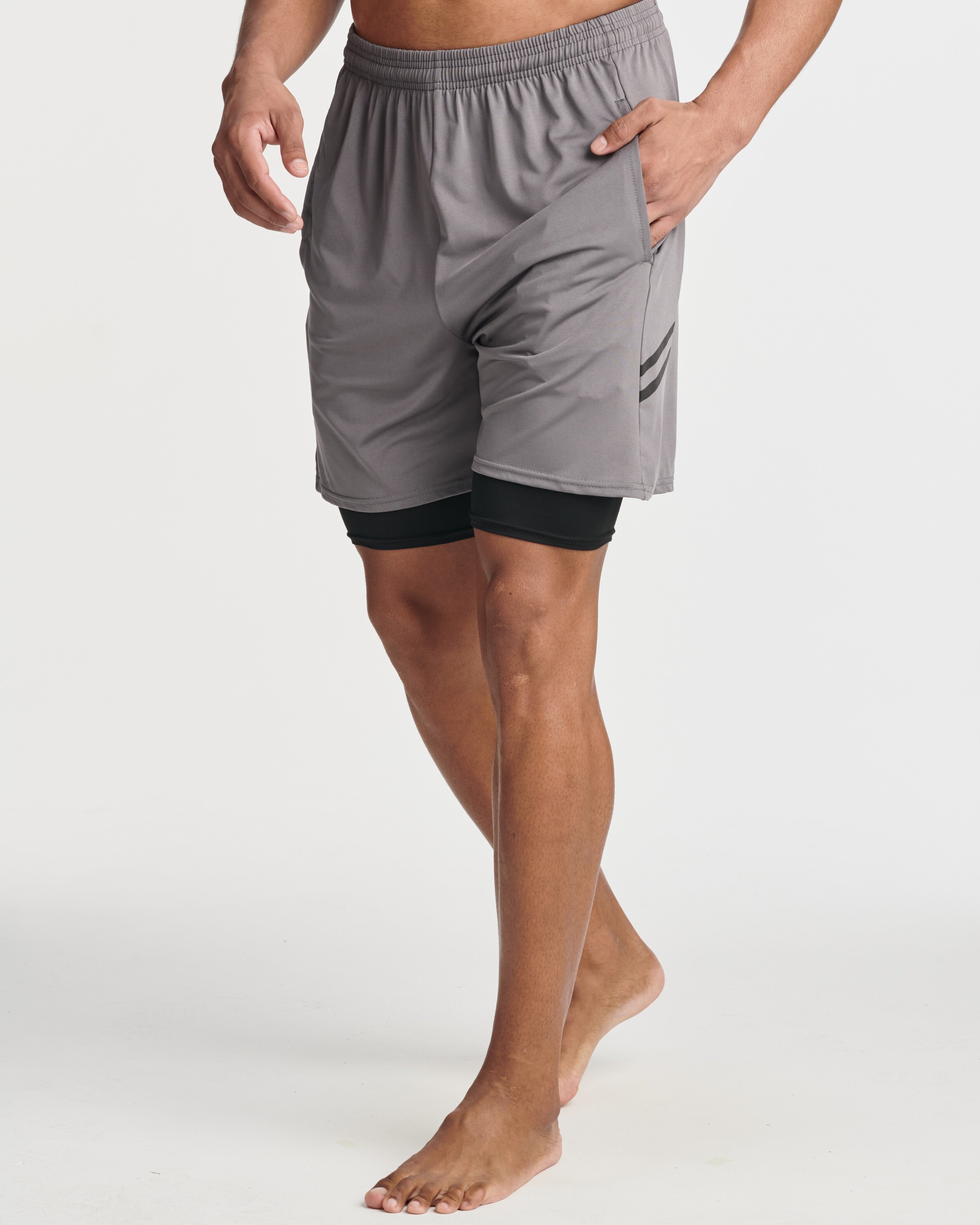 5 Pack: Mens Compression Underwear Shorts