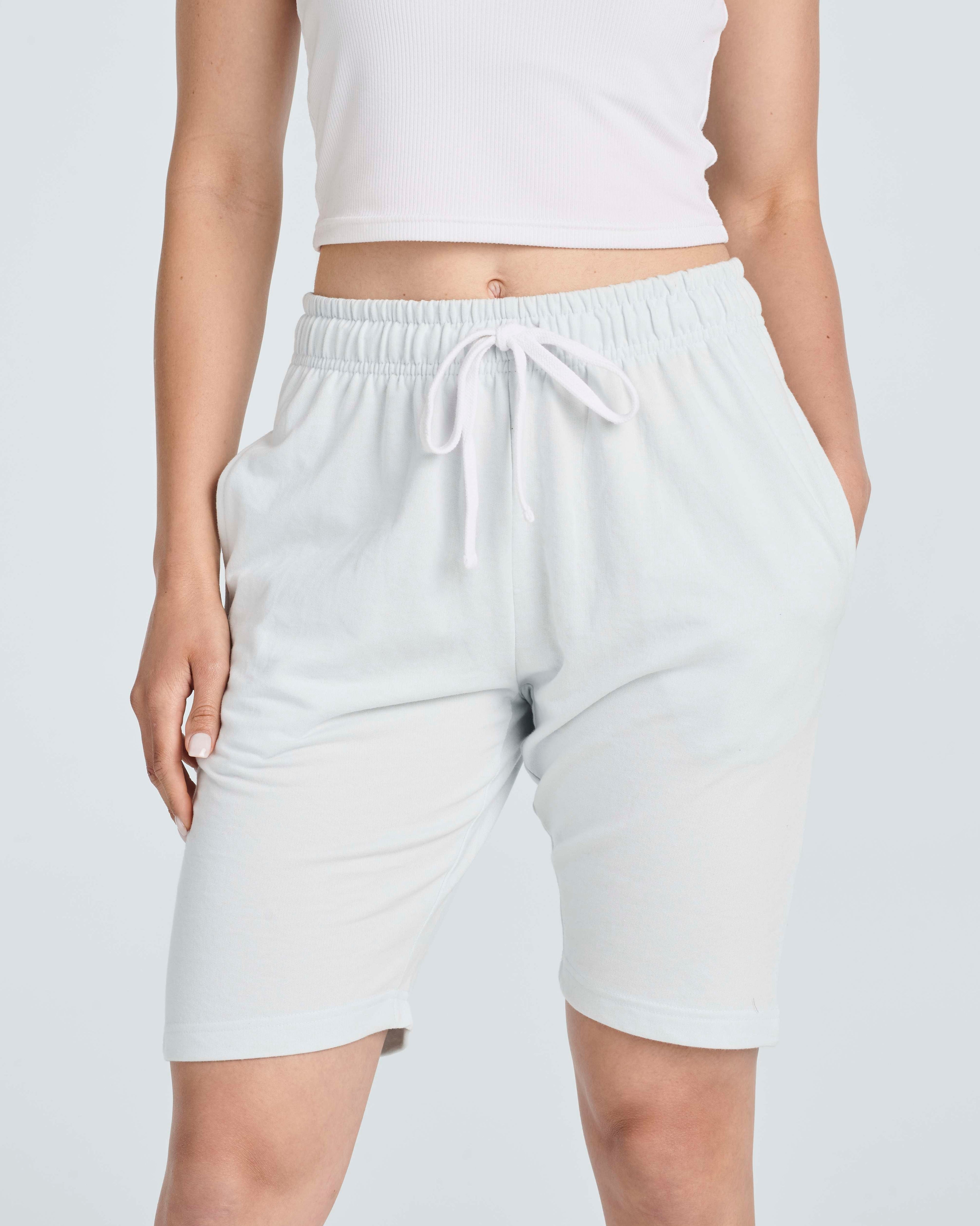 3 Pack: Womens French Terry 9" Bermuda Shorts