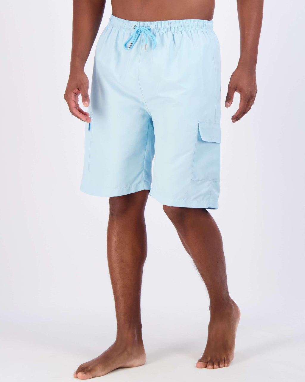 3 Pack: Men's Swim Trunks with Cargo Pockets (Available In Big & Tall)
