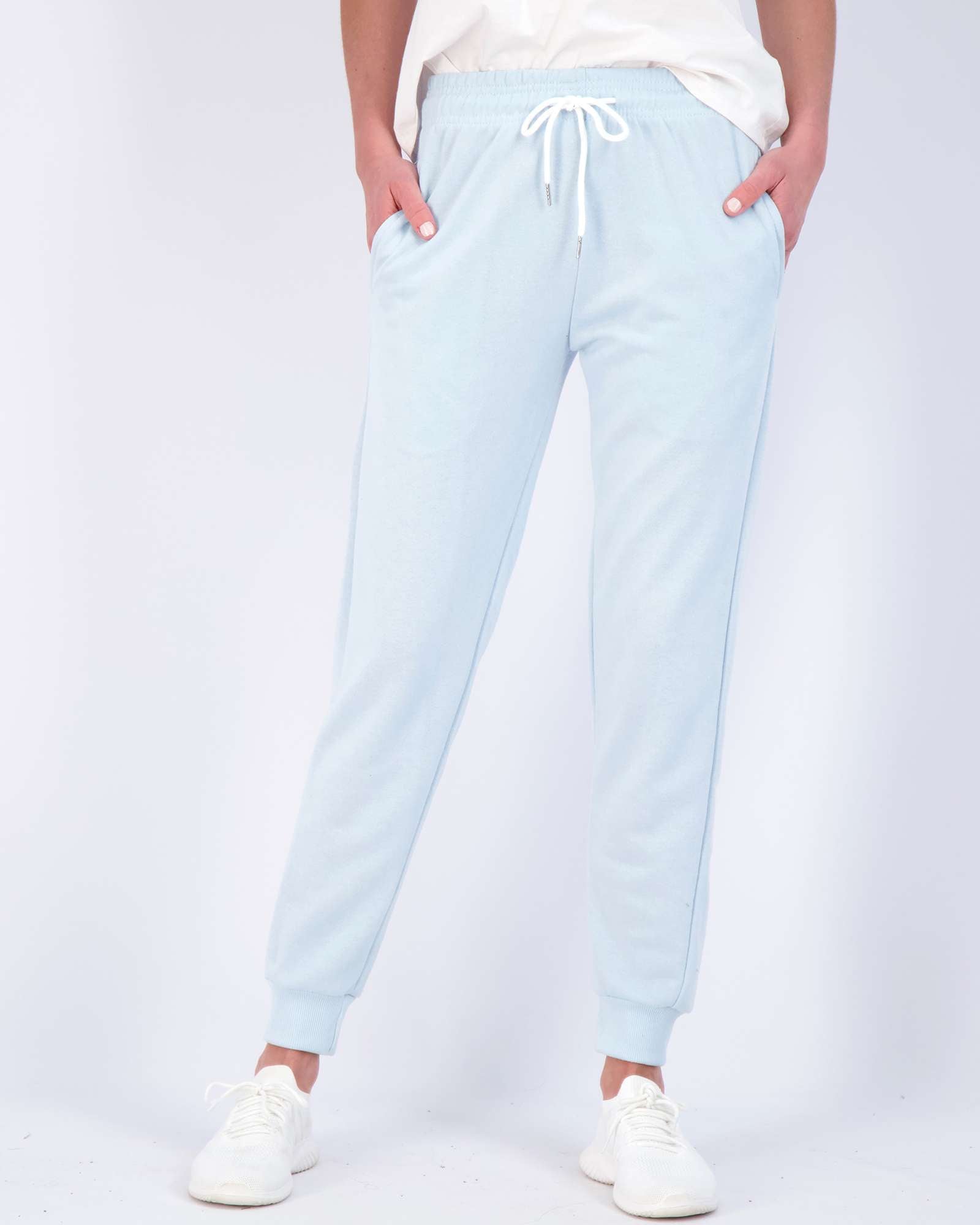 3 Pack: Womens French Terry Lounge Jogger Sweatpants