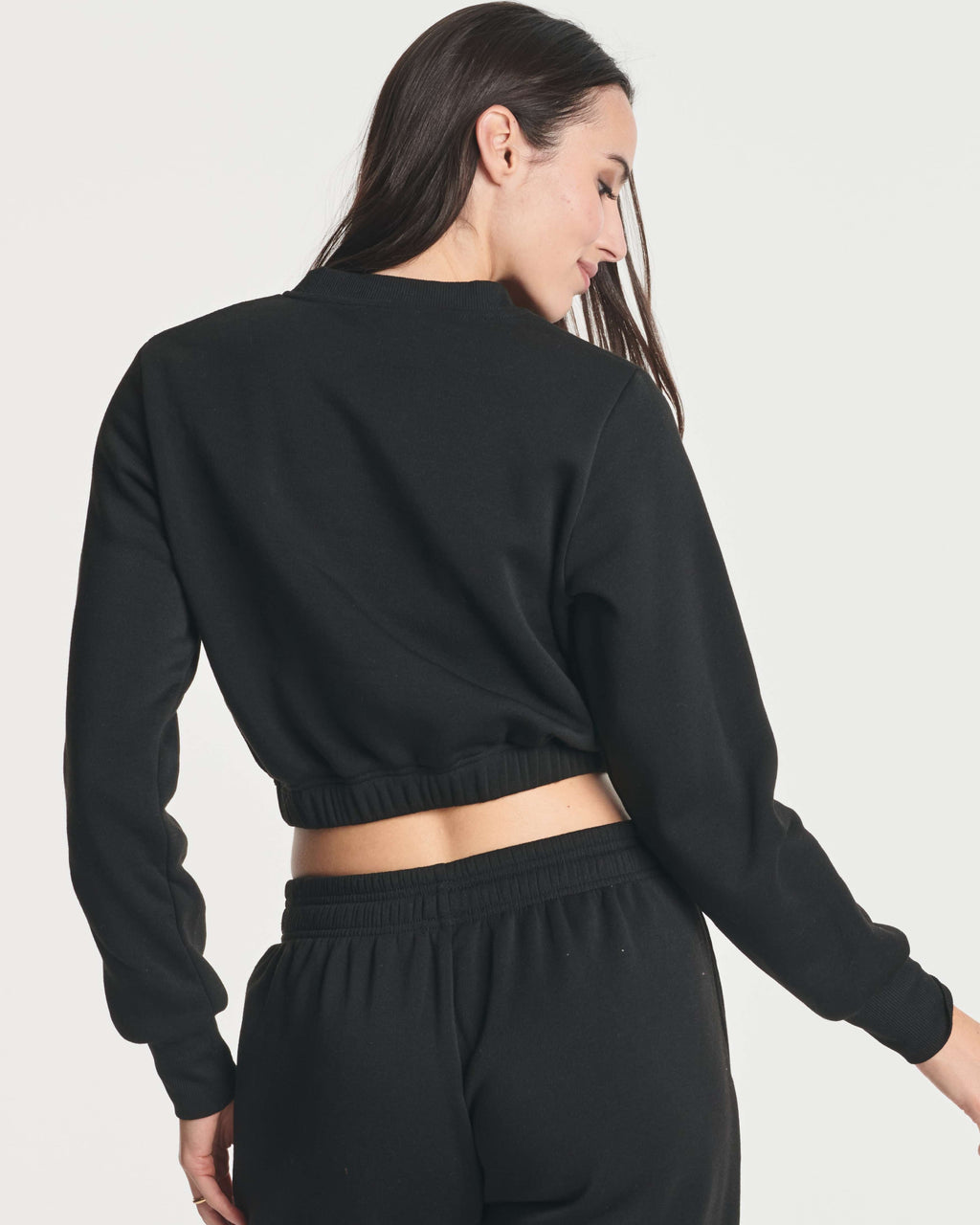 3 Pack: Women's Fleece Cropped Sweatshirt (Available in Plus Size)