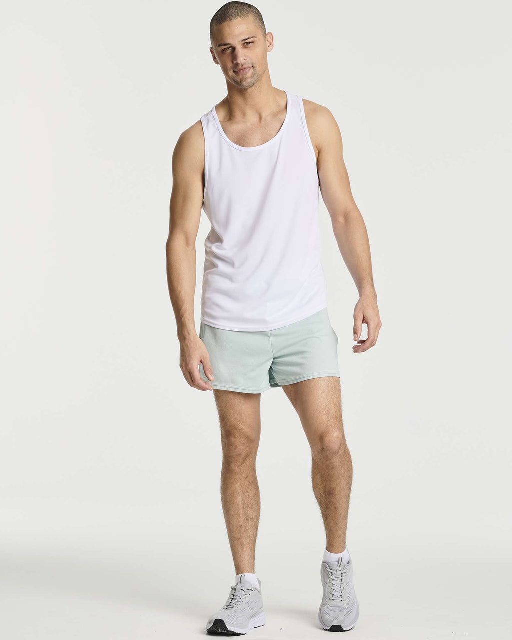 4 Pack: Men's 3" Mesh Running Shorts