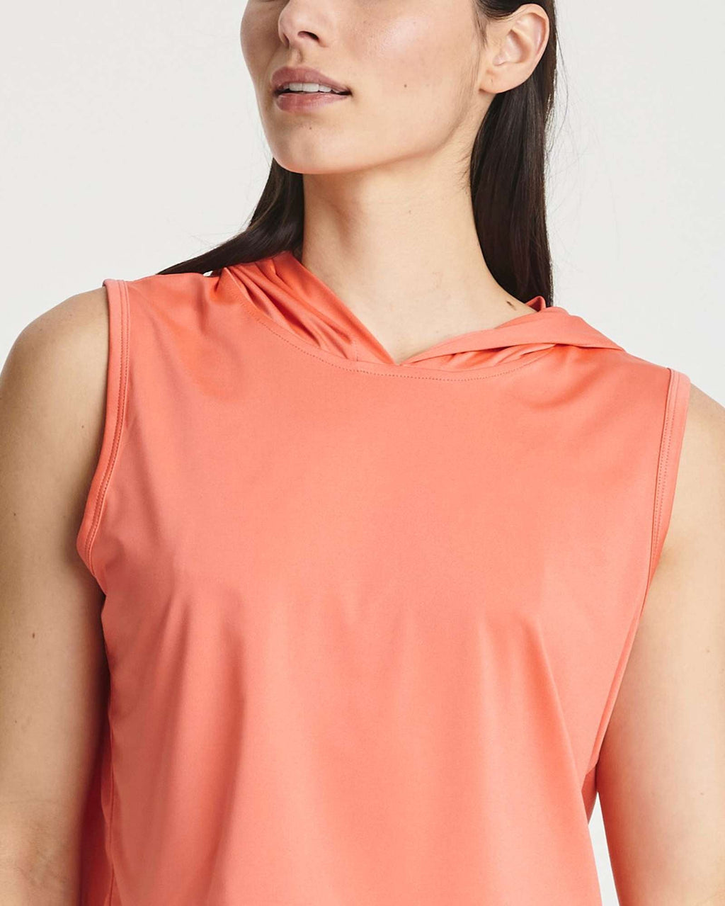 3 Pack: Women's Sleeveless Cropped Tank Top Hoodie