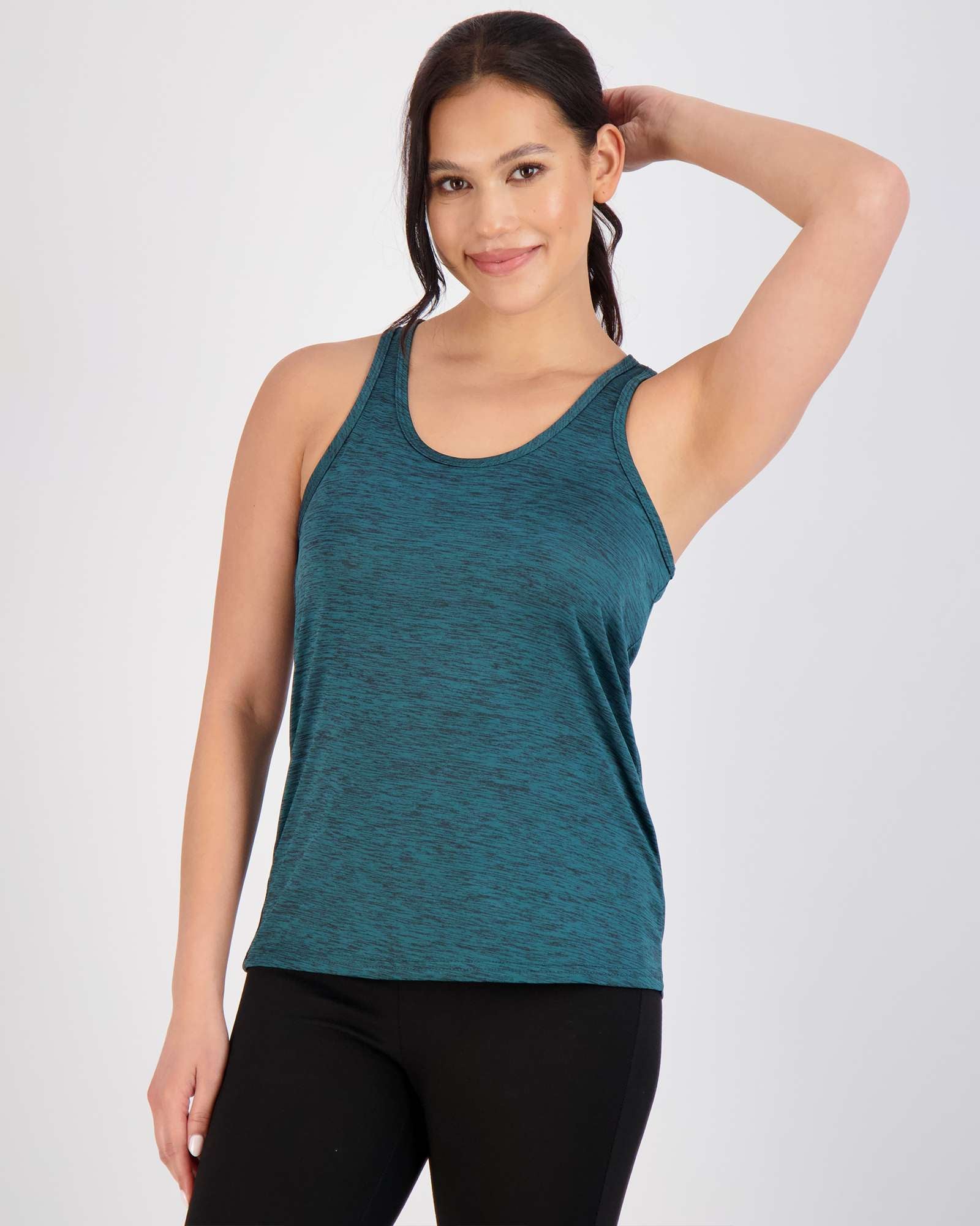 5 Pack: Womens Dry-Fit Racerback Tank Top