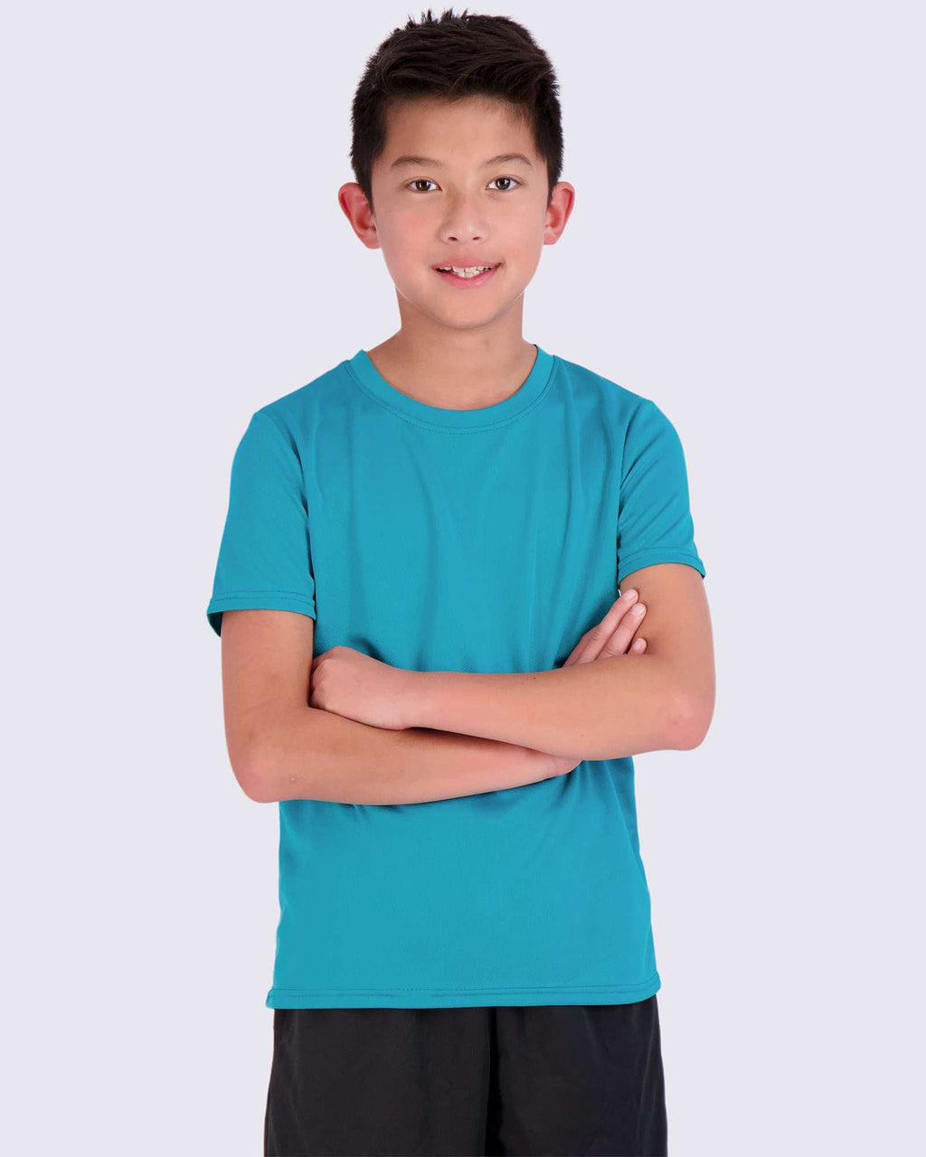 5 Pack: Boys Mesh Active Short-Sleeve T-Shirt