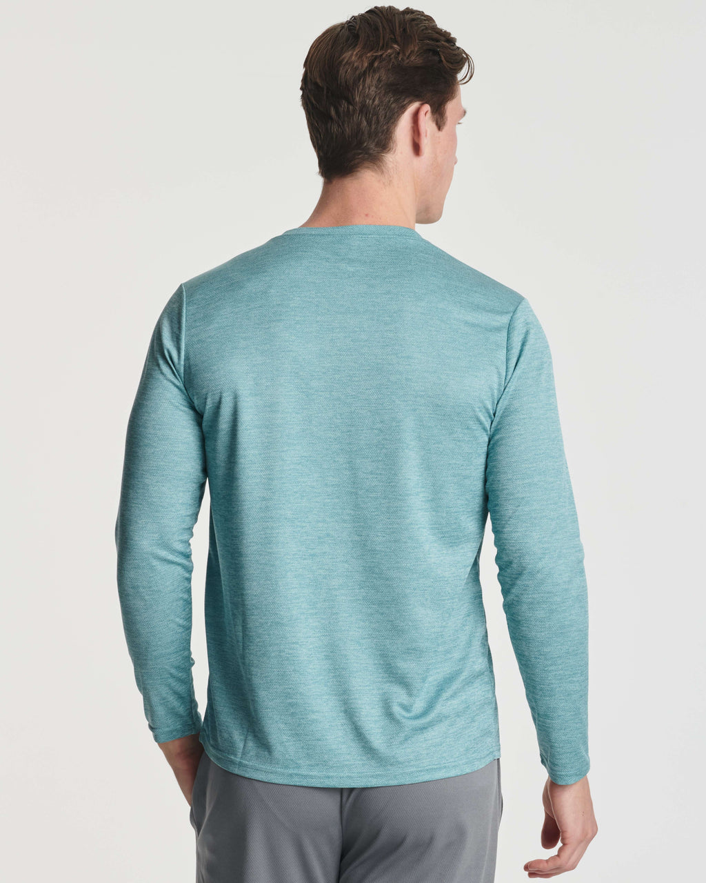 5 Pack: Men's Mesh Quick Dry Athletic Long Sleeve T-Shirt  UPF SPF UV Sun (Available in Big & Tall)