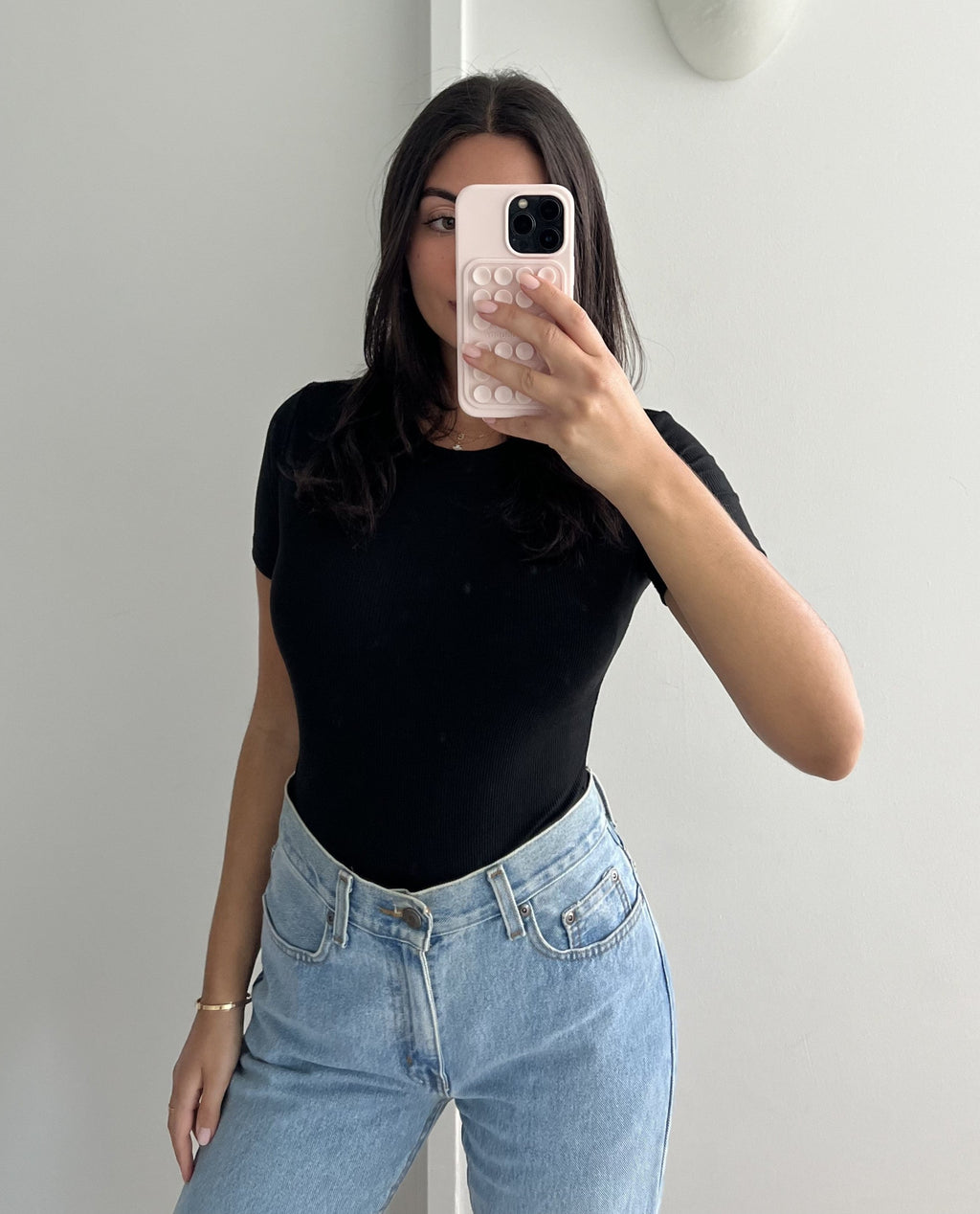 3 Pack: Women's Round Neck Short Sleeve Ribbed Shapewear Bodysuit Shirt Tops (Available in Plus Size)