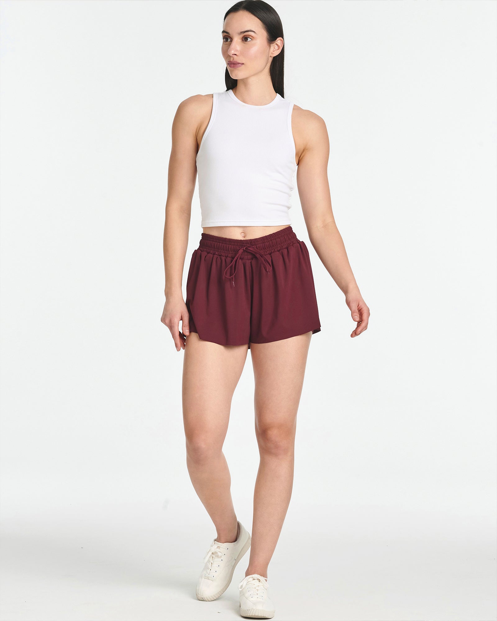 4 Pack: Womens Flowy Dry Fit Running Short - Gym Yoga Workout Summer Shorts (Available In Plus Size)