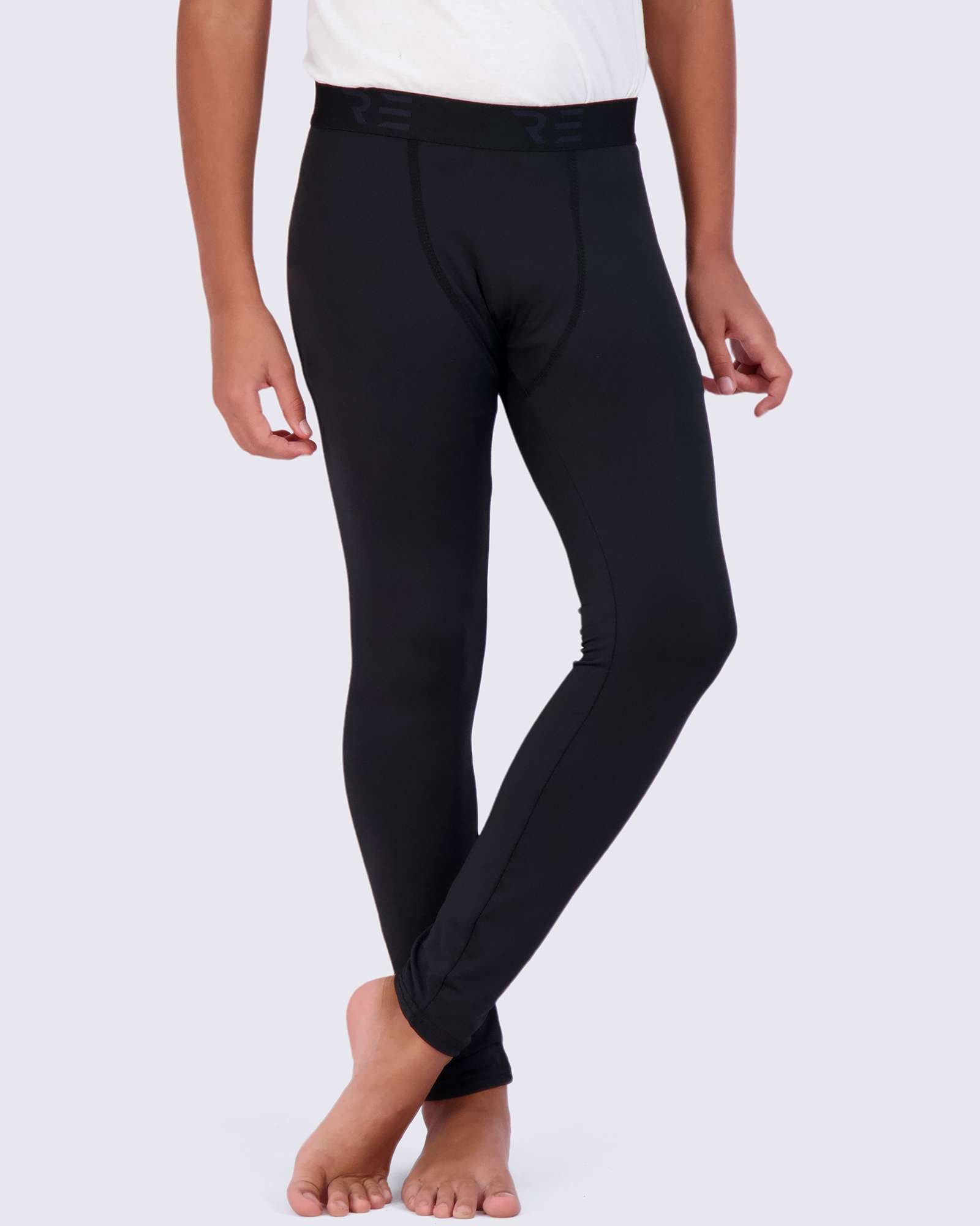 3 Pack: Boys Compression Pants Base Layer