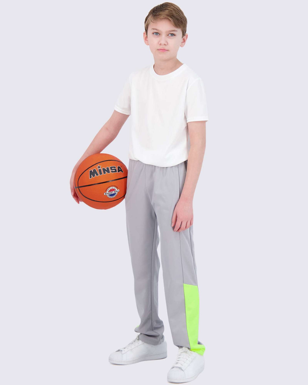 3 Pack: Boys Tricot Open Bottom Fleece-Lined Sweatpants