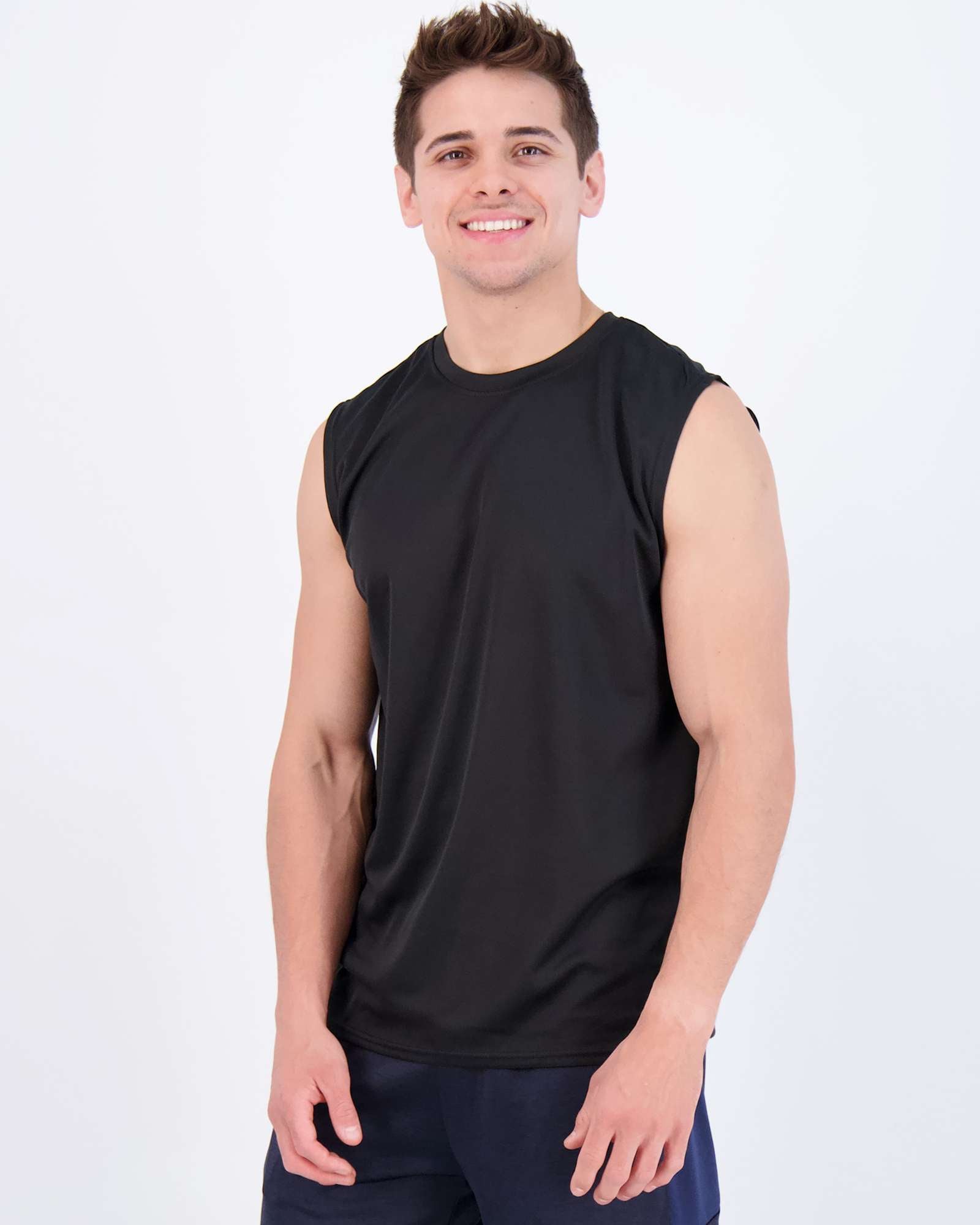 5 Pack: Mens Mesh Active Tank Top (Available in Big & Tall)