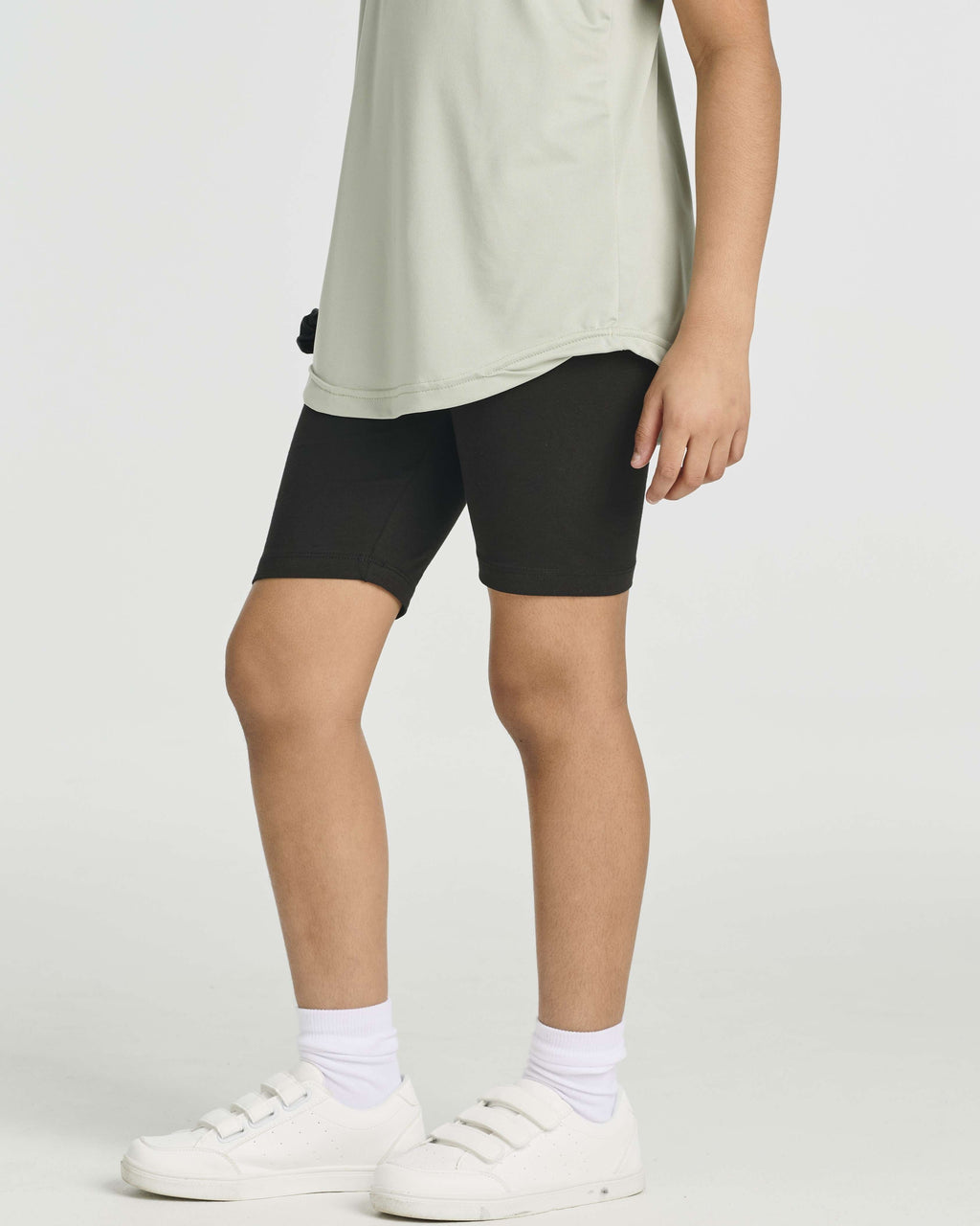 5 Pack: Girls' Cotton Spandex Biker Shorts