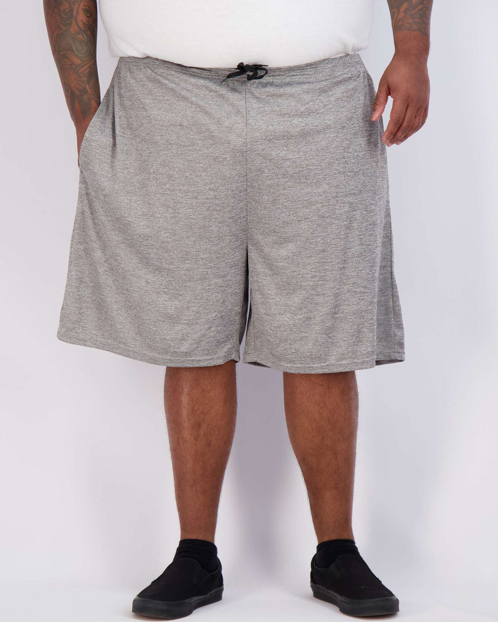 5 Pack: Mens Mesh Active Basketball Shorts (3X-5X)