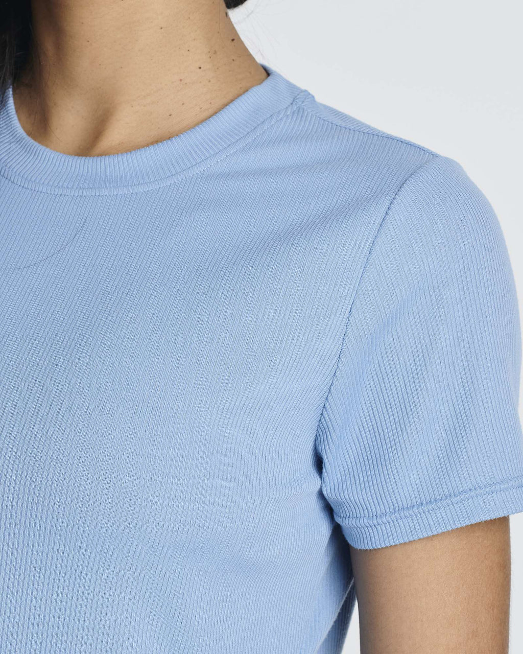 2 Pack: Women's Soft Ribbed Knit Crop Top & Short Set