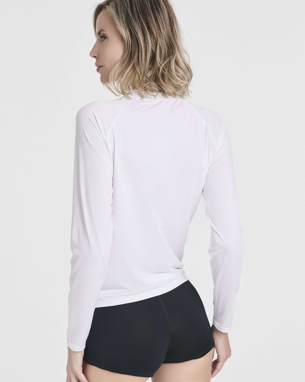 4 Pack: Women's Long Sleeve Rash Guard Shirt Swimwear UPF Sun Protection (Available In Plus Size)