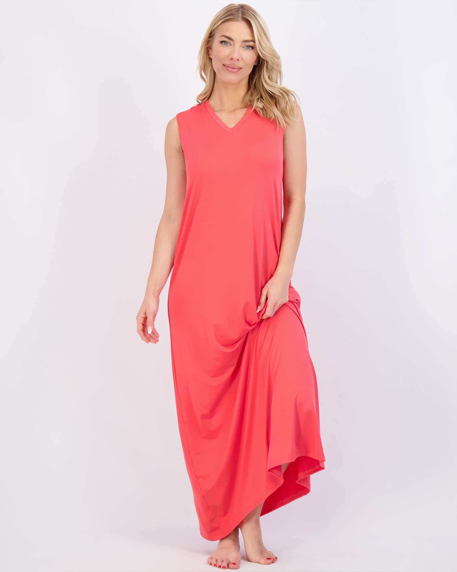 3 Pack: Women's Soft Tank Nightgown (Available in Plus Size)