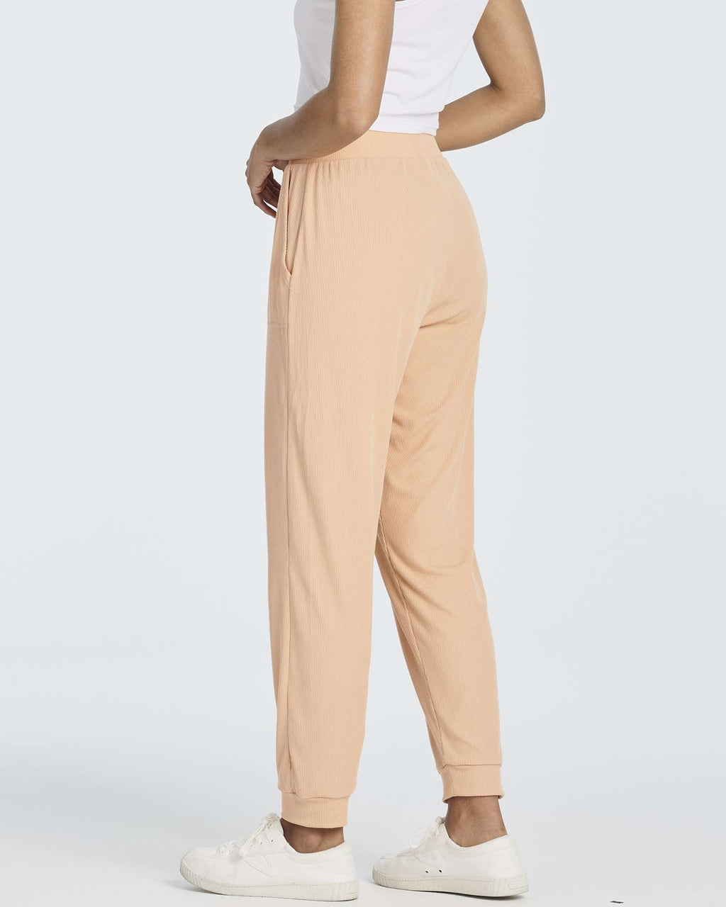 3 Pack: Women's Ribbed Lounge Jogger Sweatpants