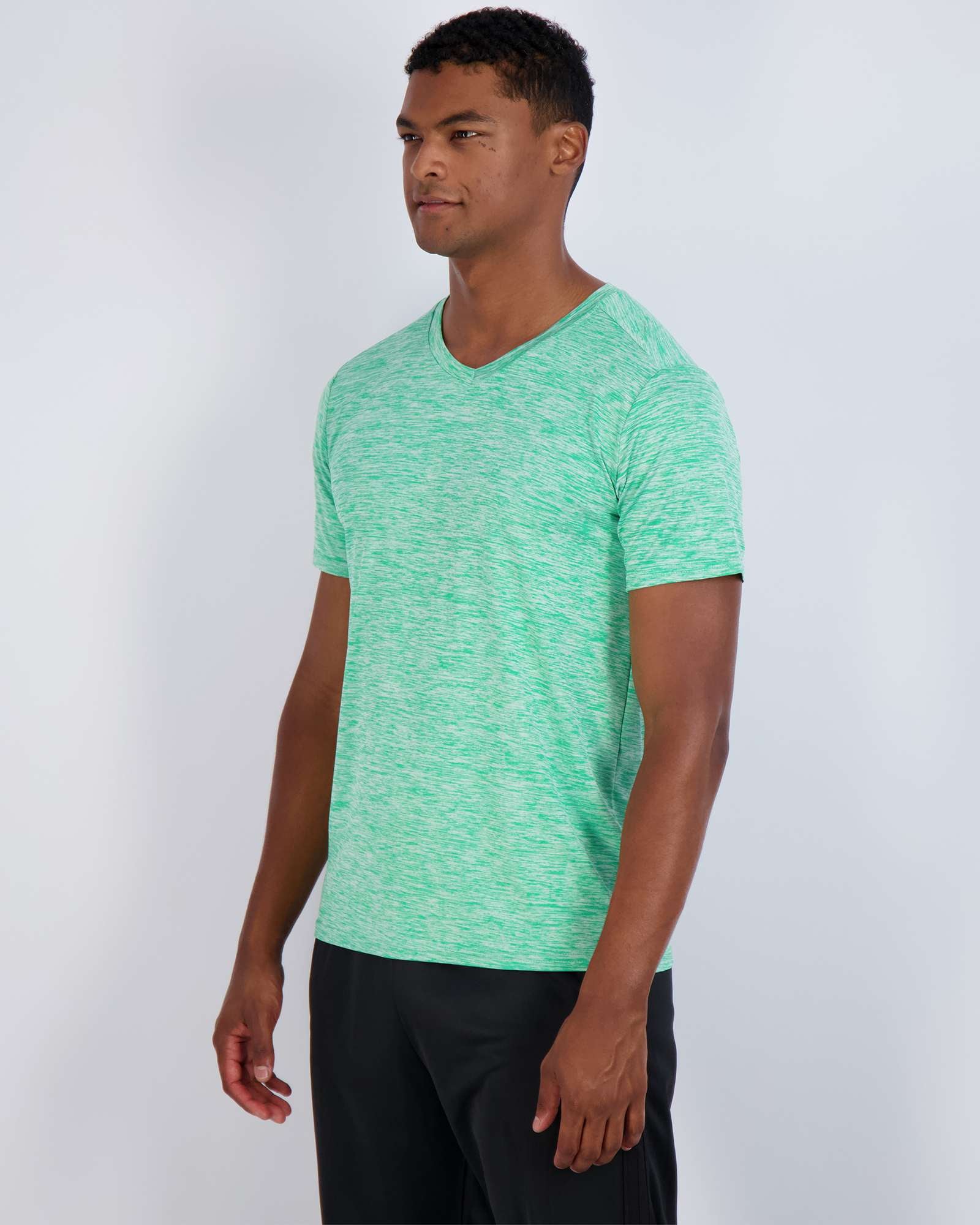 5 Pack: Men’s V-Neck Dry-Fit T-Shirt