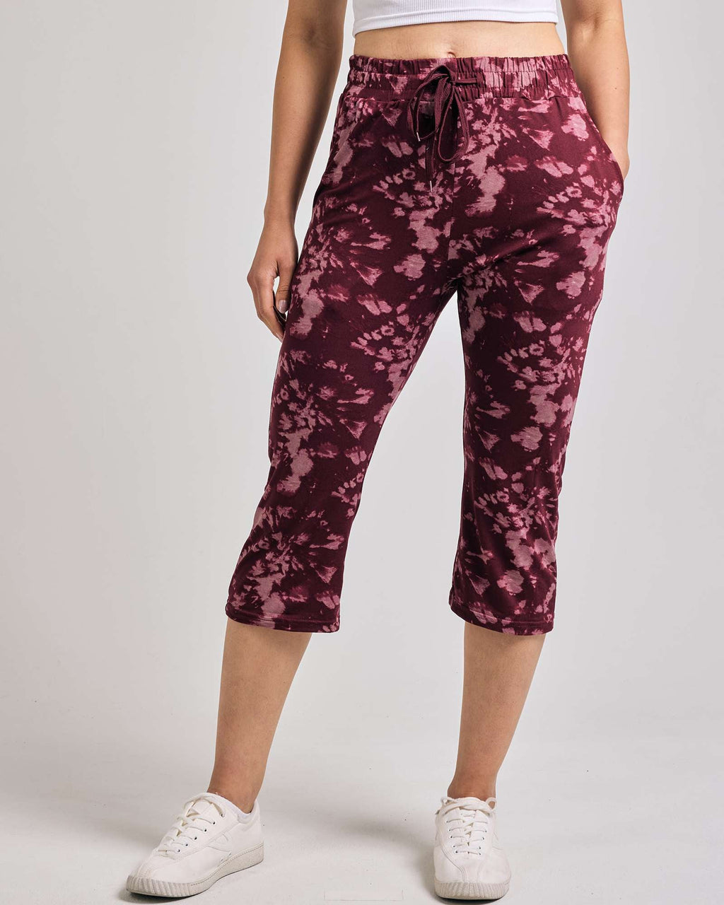 3 Pack: Women's Capri Open Bottom Sweatpants