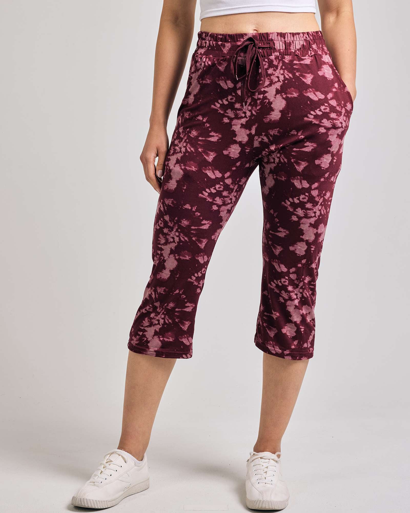 3 Pack: Women's Capri Open Bottom Sweatpants
