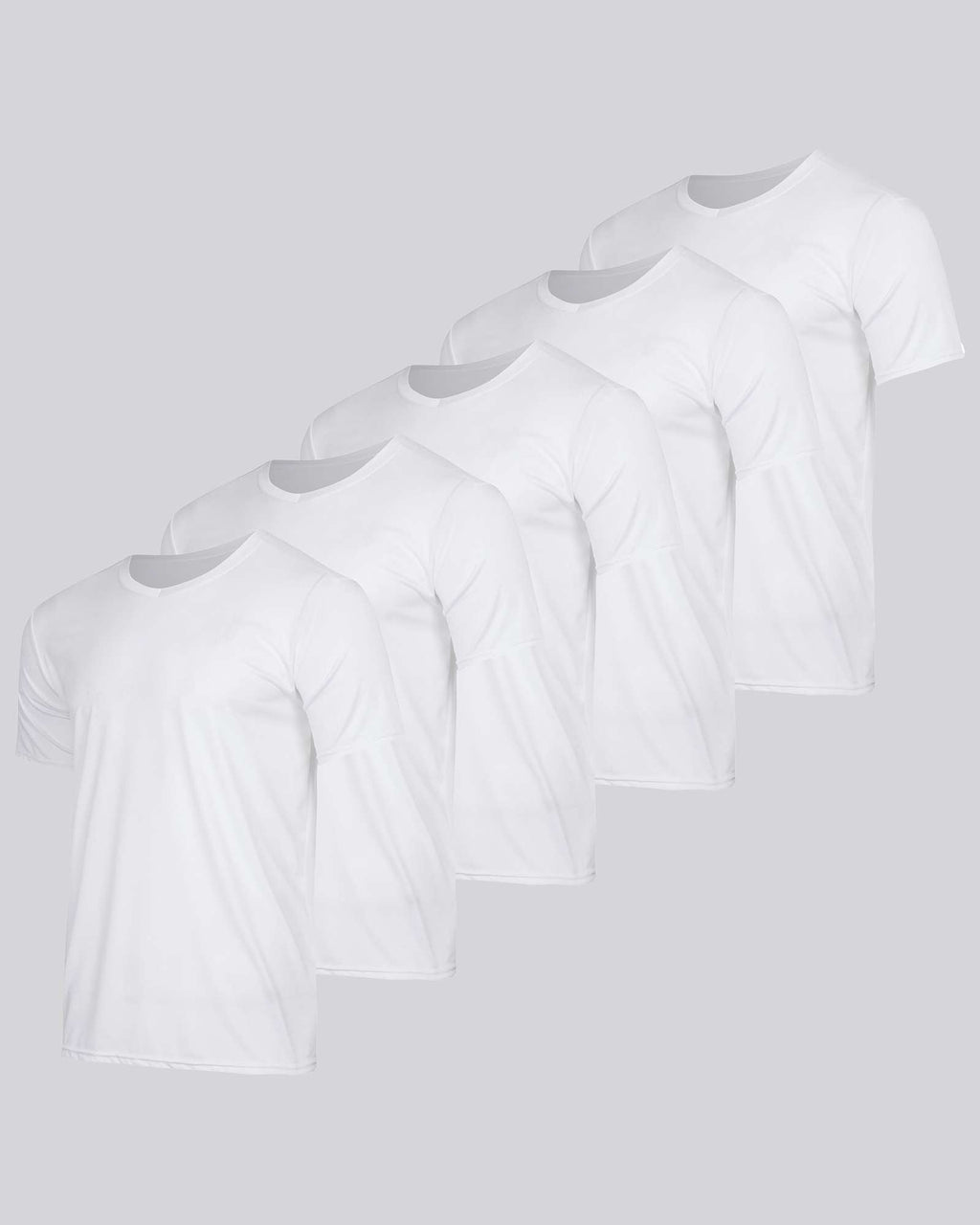 5 Pack: Men’s V-Neck Dry-Fit T-Shirt